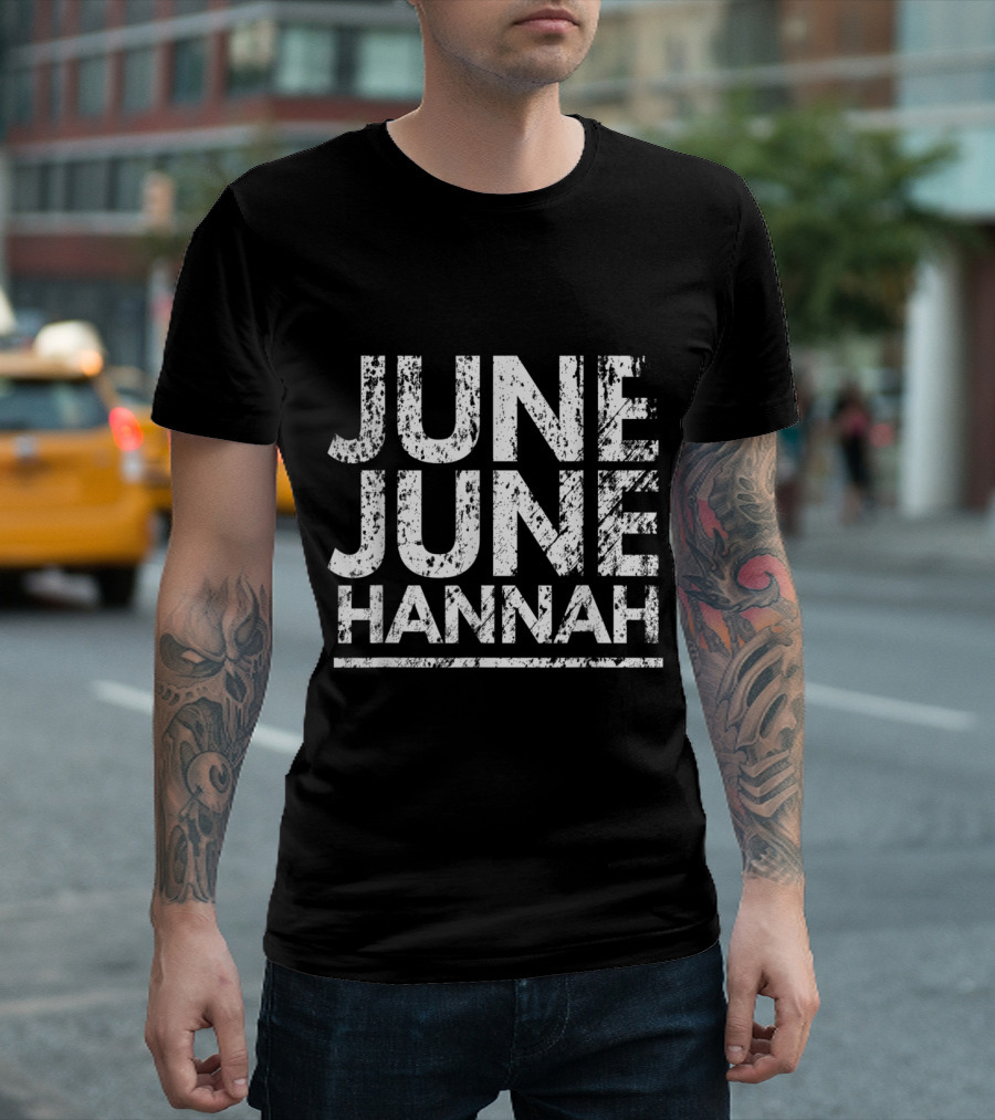 June June Hannah Vintage Style Celebratory T-Shirt