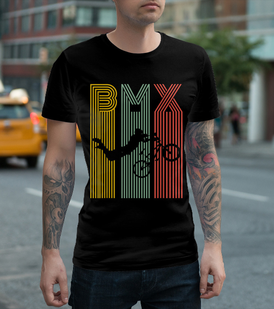 BMX Vintage Bike Stunt Racing Bicycle T-Shirt