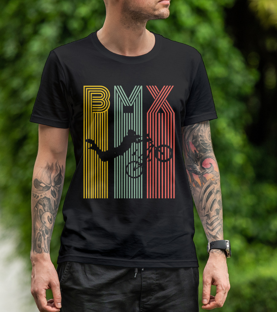 BMX Vintage Bike Stunt Racing Bicycle T-Shirt