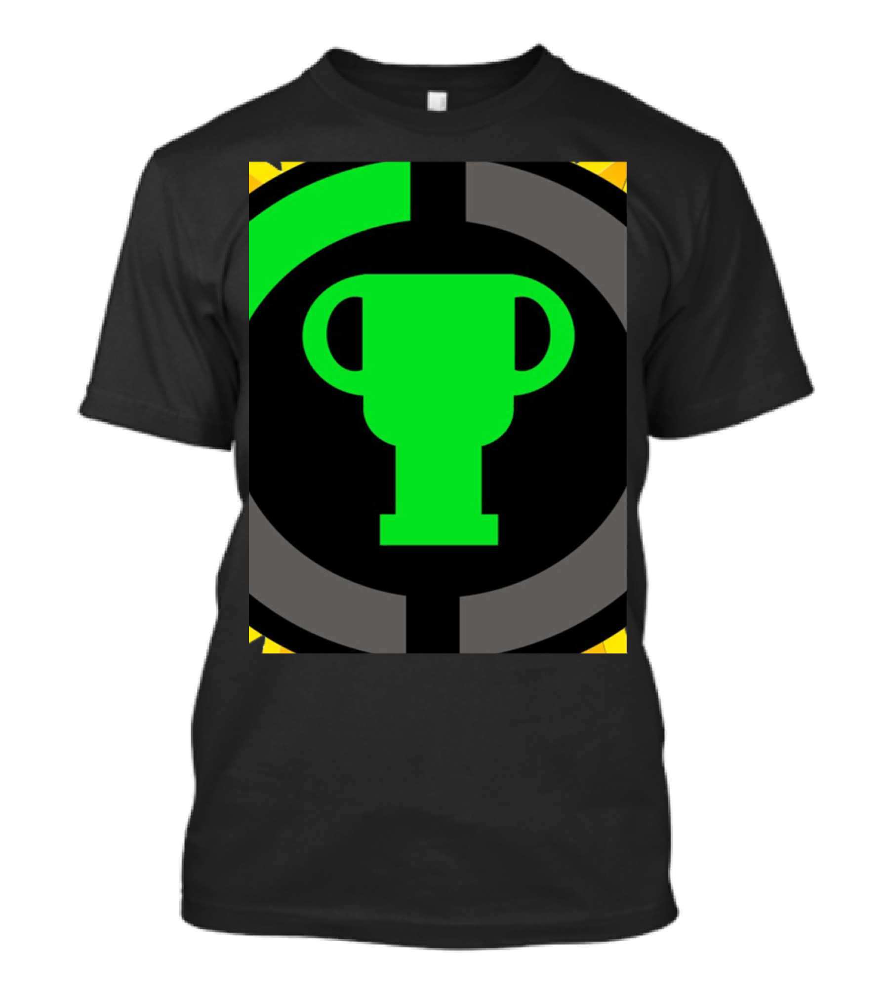 Game Theory Logo Green Trophy Gamer T-Shirt