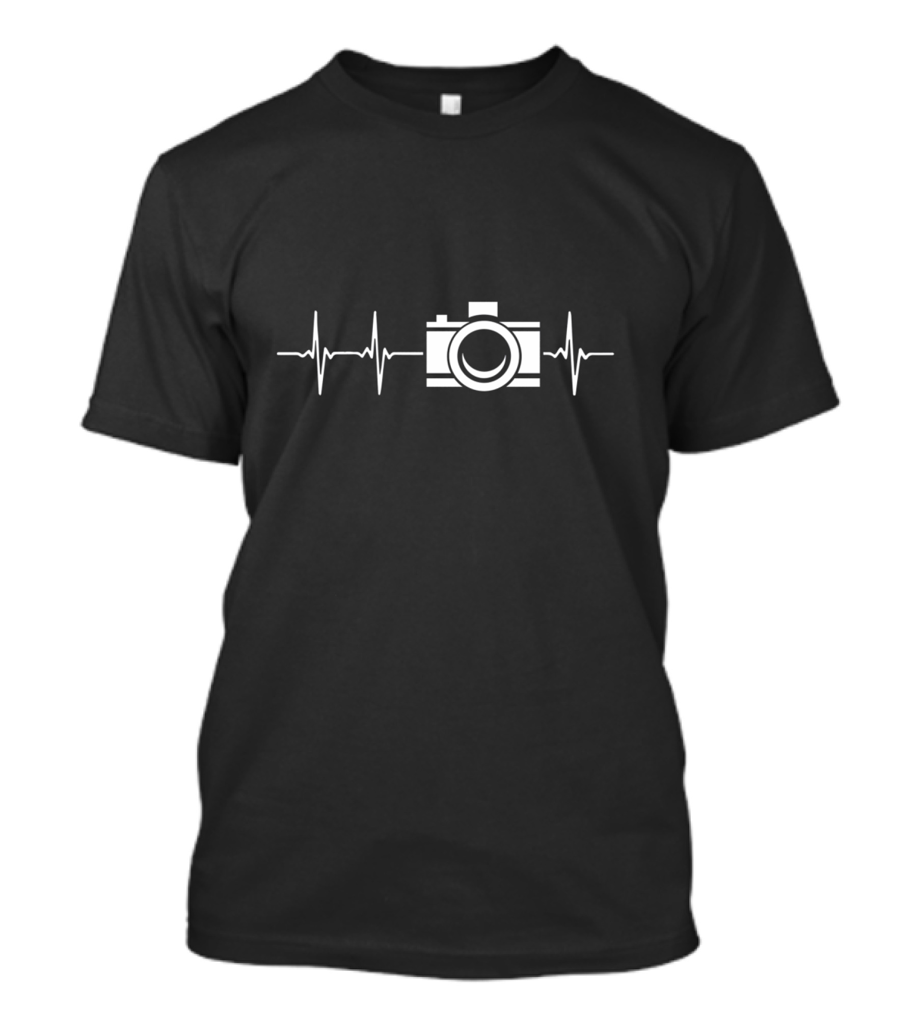 Photographer Heartbeat Camera Photography Lovers Iconic T-Shirt