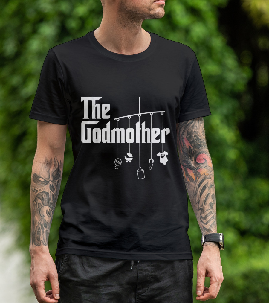 The Godmother Hanging Baby Mobile Funny Pun T-Shirt