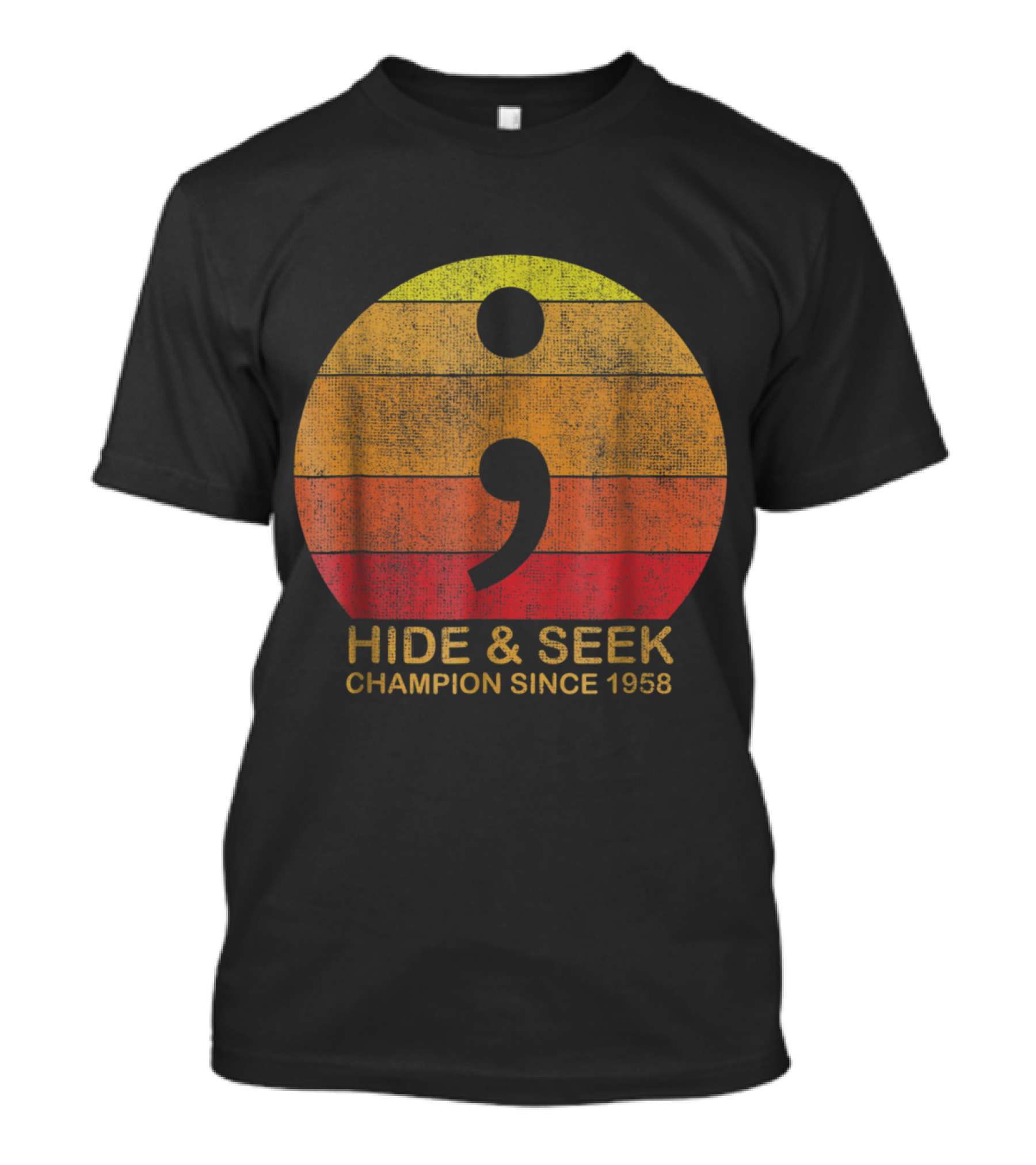 Hide And Seek Champion Since 1958 Debugging Coding Debug T-Shirt