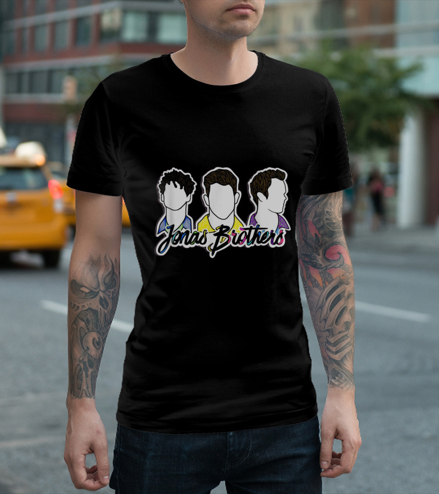Jonas Brothers Cool Brothers Happiness Lovers T-Shirt