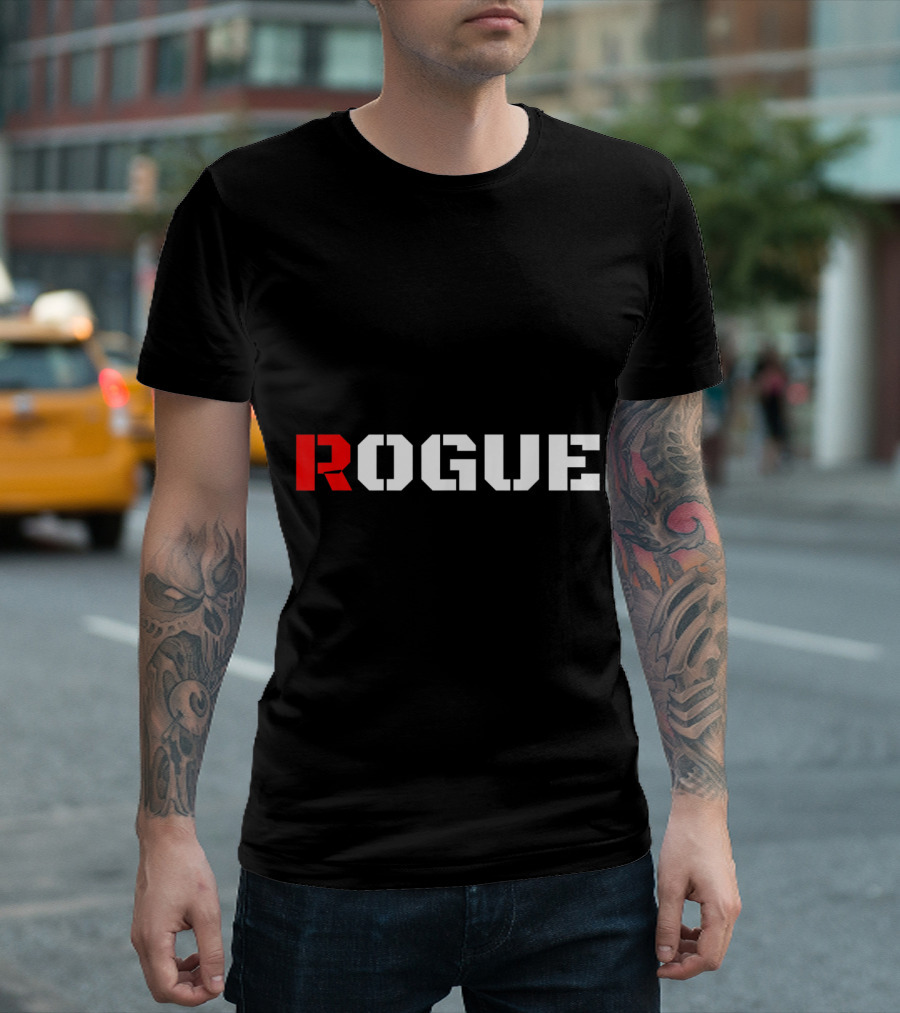 Rogue Bad Boy Gaming Gamer Humor Military T-Shirt