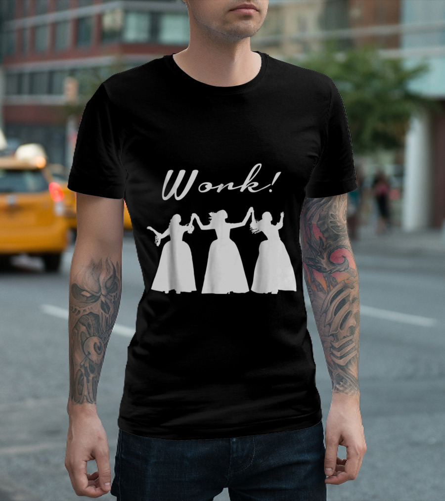 Work Schuyler Sisters Silhouettes Hamilton Musical T-Shirt