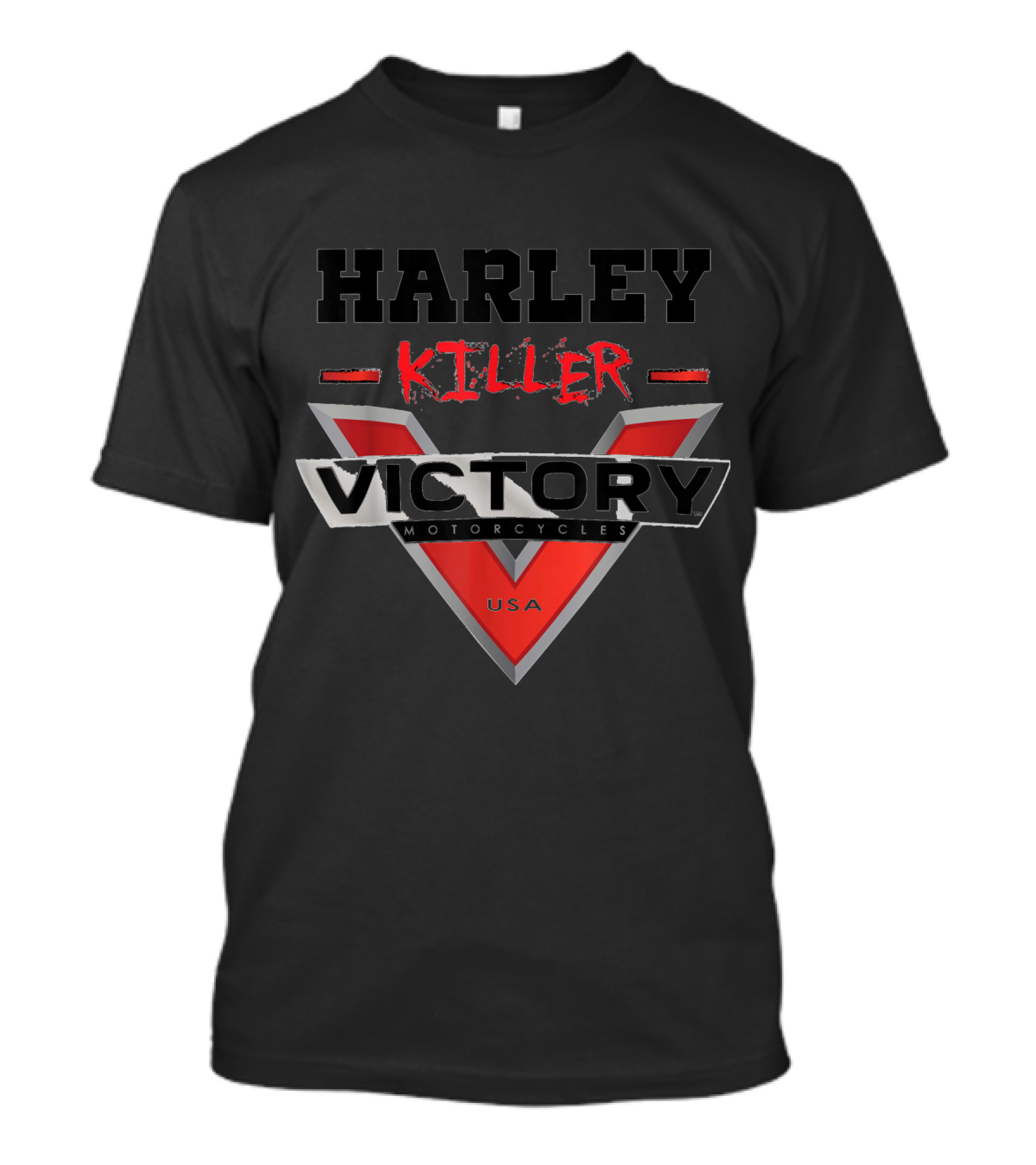 HARLEY KILLER VICTORY MOTORCYCLES USA T-Shirt