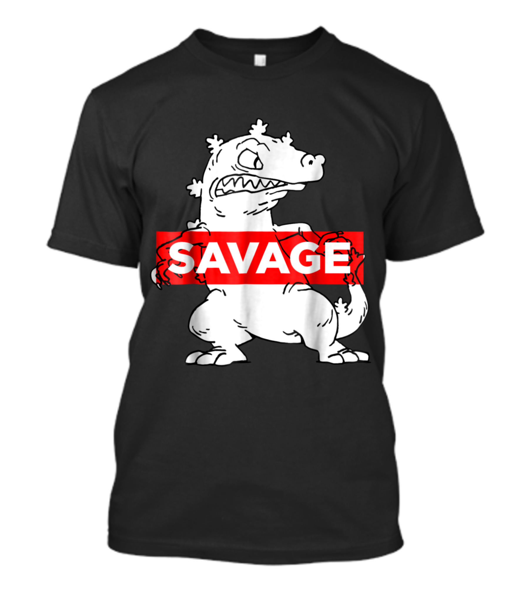 Nickelodeon Reptar Savage Rugrats Iconic Character T-Shirt