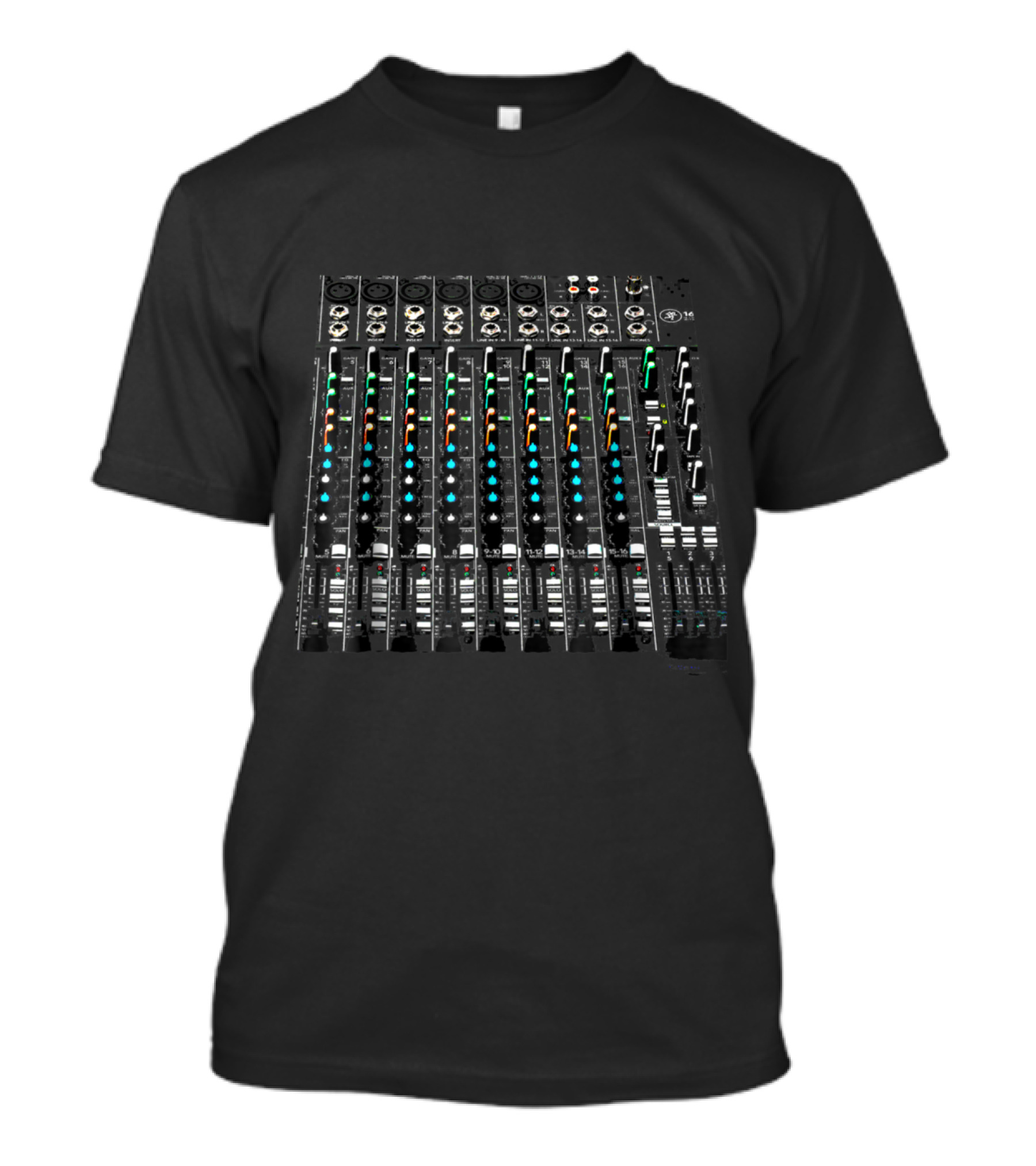 Sound Audio Engineer Mixing Board Console T-Shirt