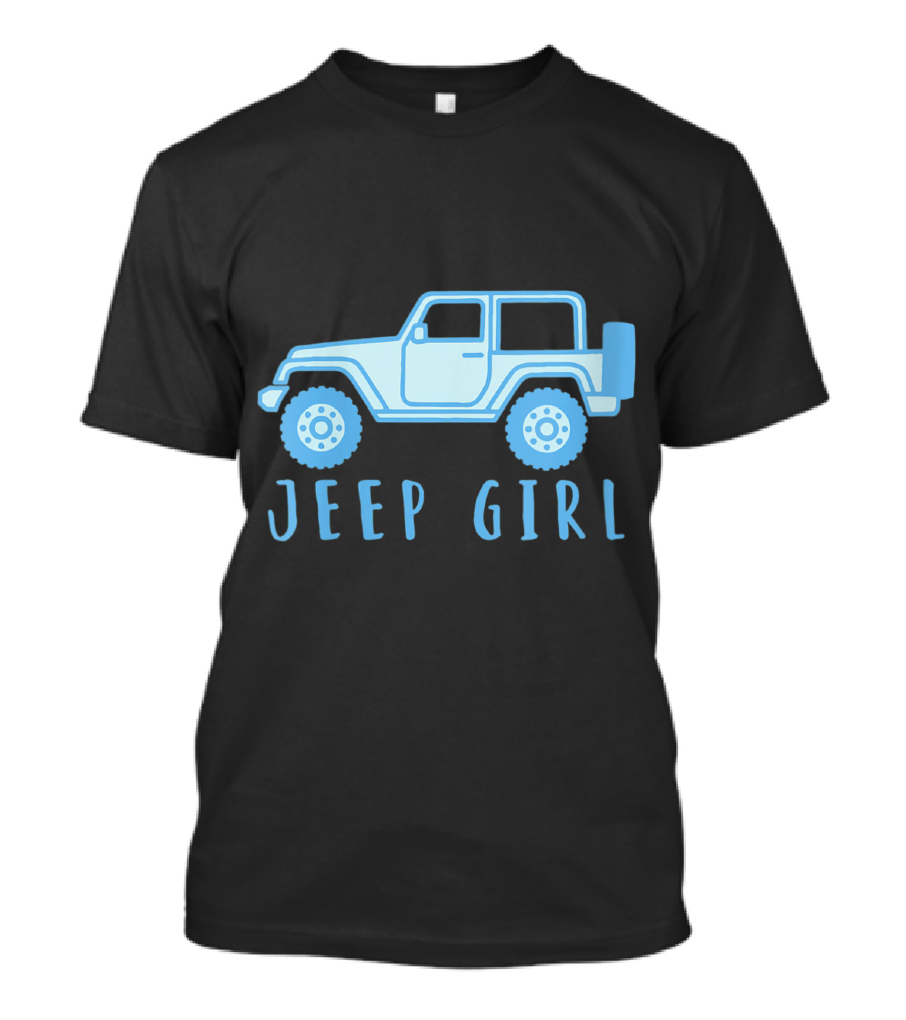 Womens Jeep Girl Jeep Girl Enthusiast Iconic Jeep Wrangler T-Shirt