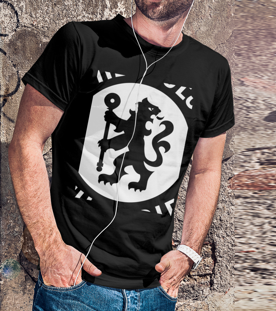 Chelsea Blues Football Lion Crest T-Shirt