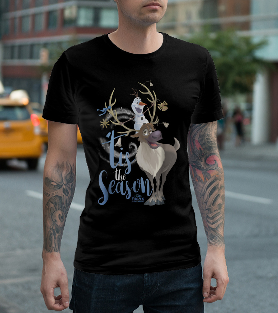 Disney Frozen Olaf's Frozen Adventure Tis The Season T-Shirt