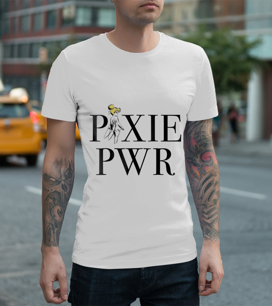 Disney Tinkerbell Pixie PWR Peter Pan T-Shirt