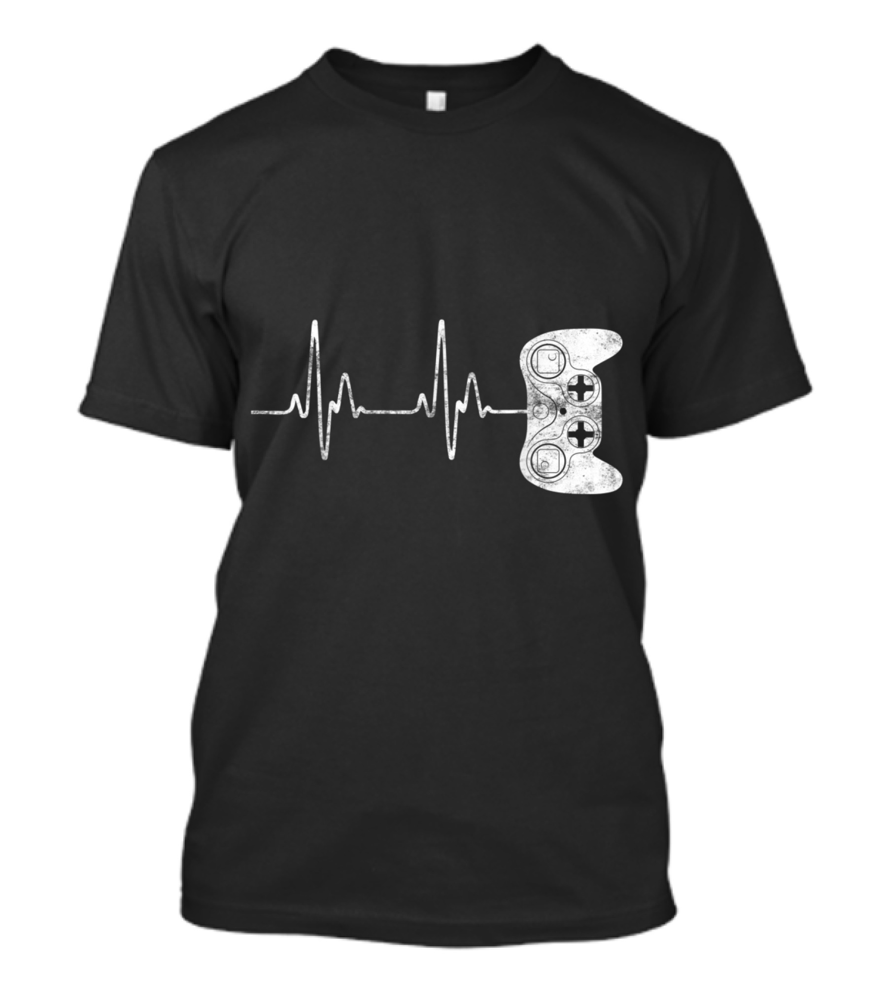 Gamer Heartbeat Video Game Controller Lover T-Shirt