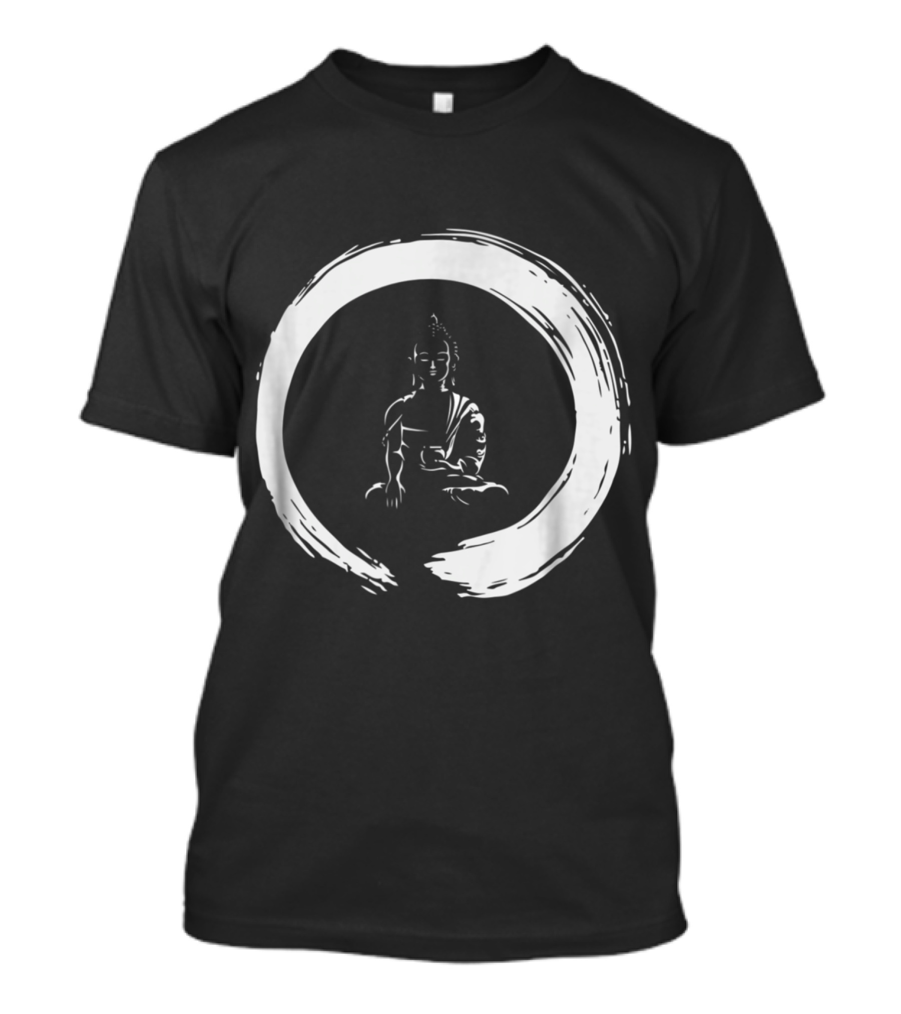 Gautama Buddha Zen Enso Circle Meditation Buddhism T-Shirt