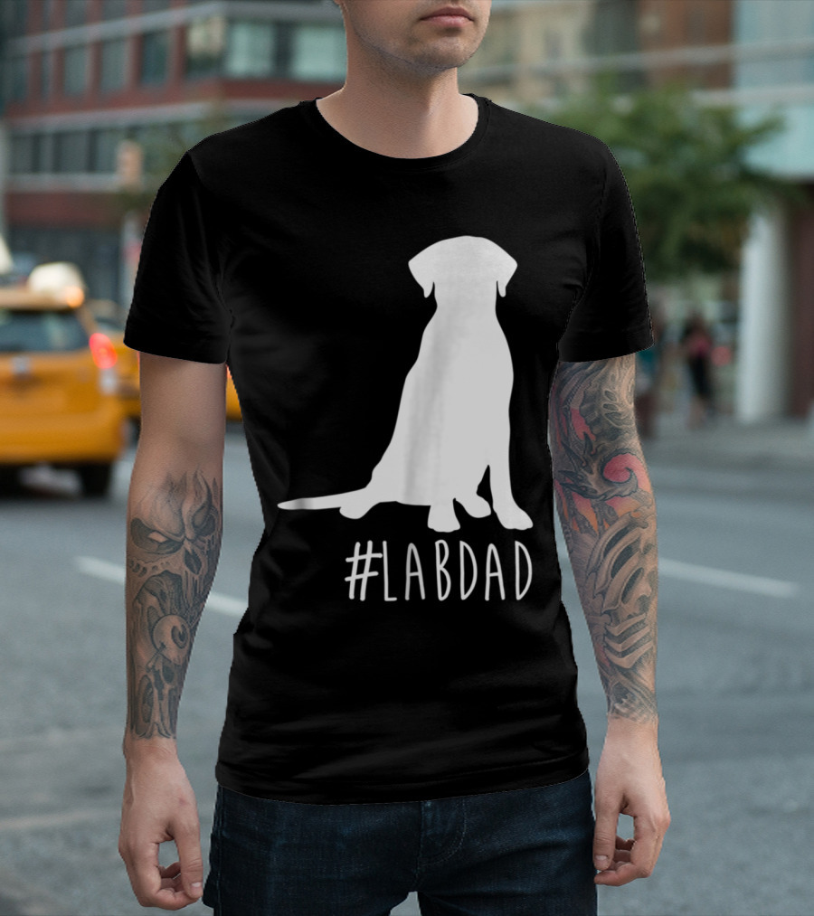 LabDad Labrador Retriever Dad T-Shirt