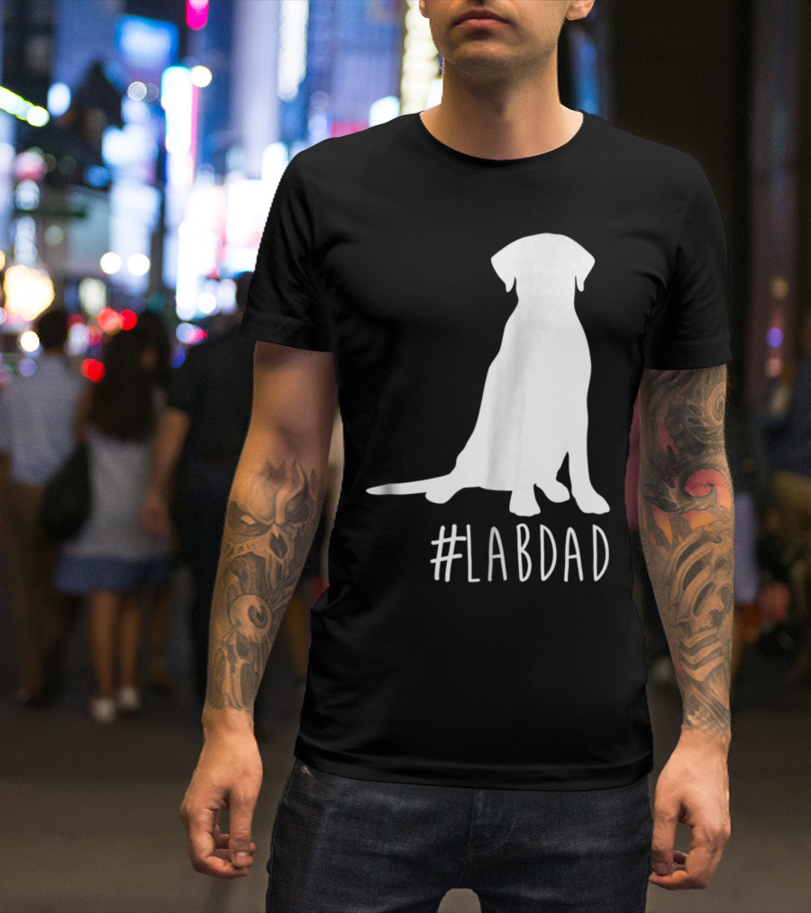 LabDad Labrador Retriever Dad T-Shirt