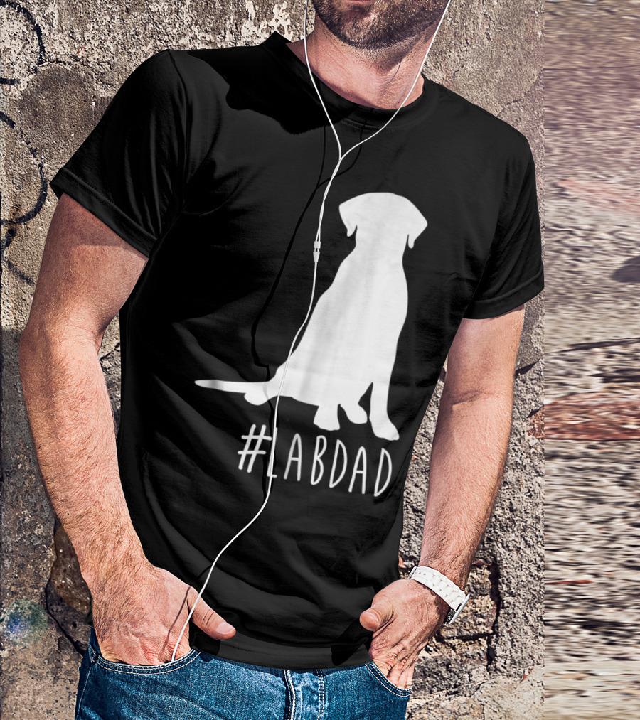 LabDad Labrador Retriever Dad T-Shirt