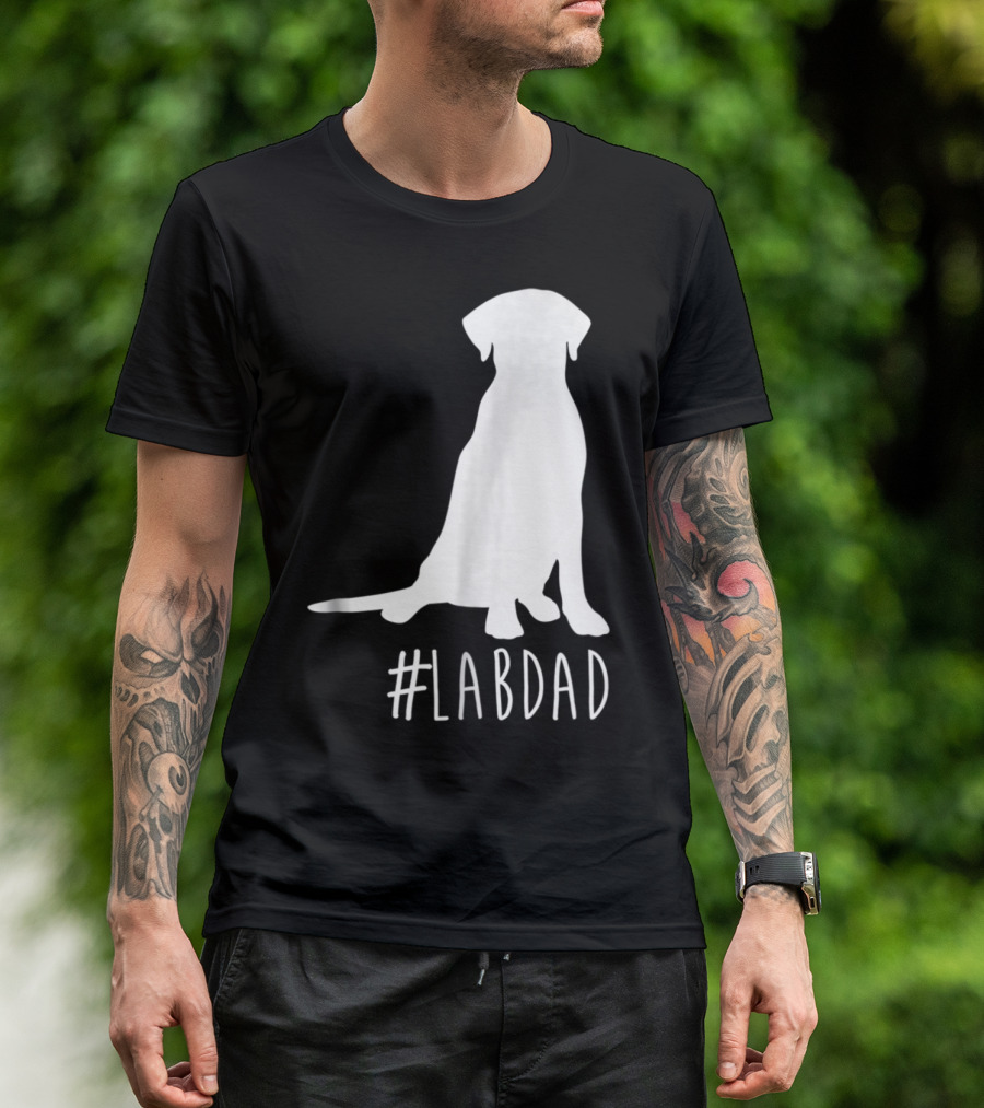 LabDad Labrador Retriever Dad T-Shirt