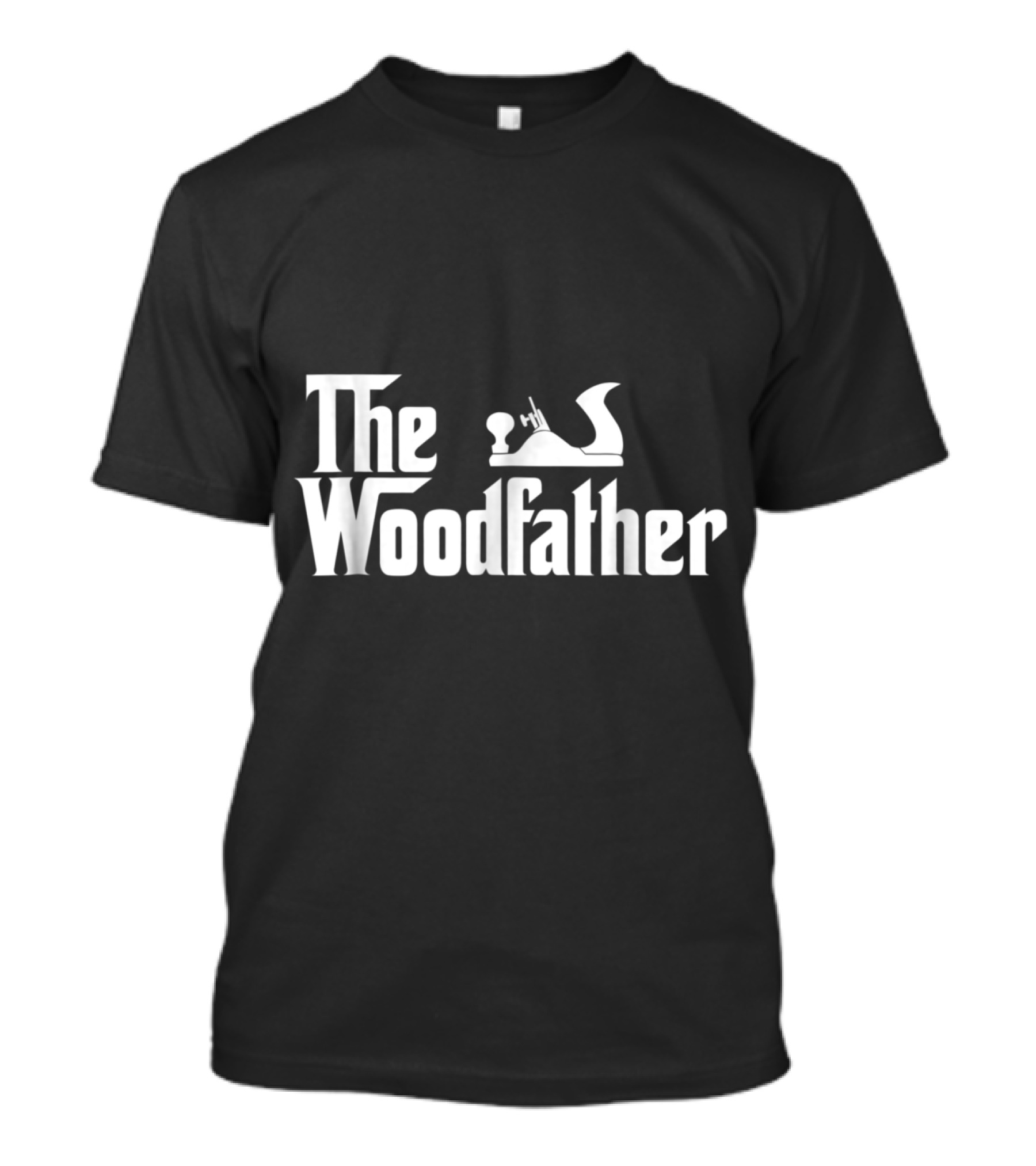 The Woodfather Funny Woodworking Carpenter T-Shirt