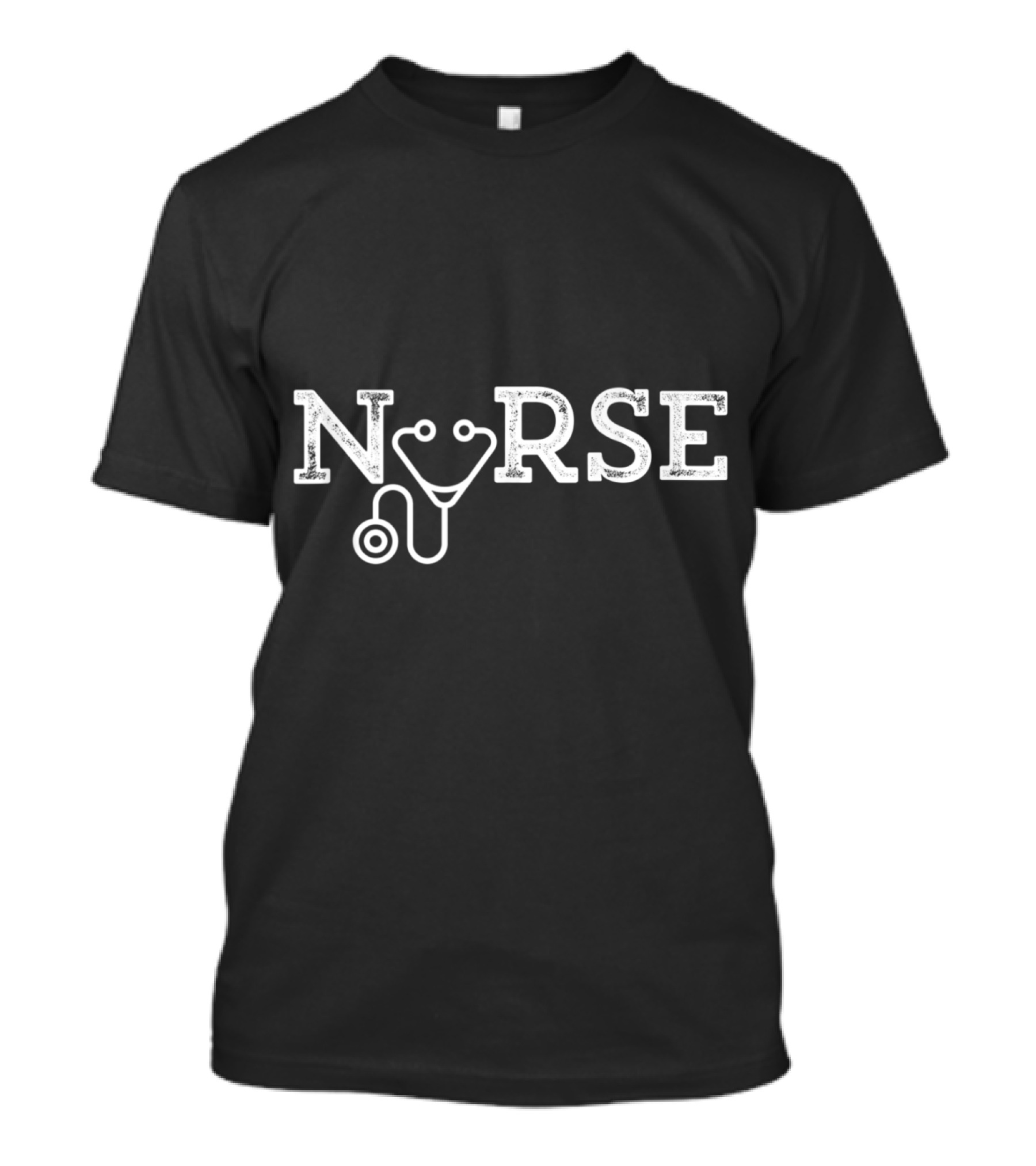 Nurse Stethoscope RN CNA LPN Iconic T-Shirt