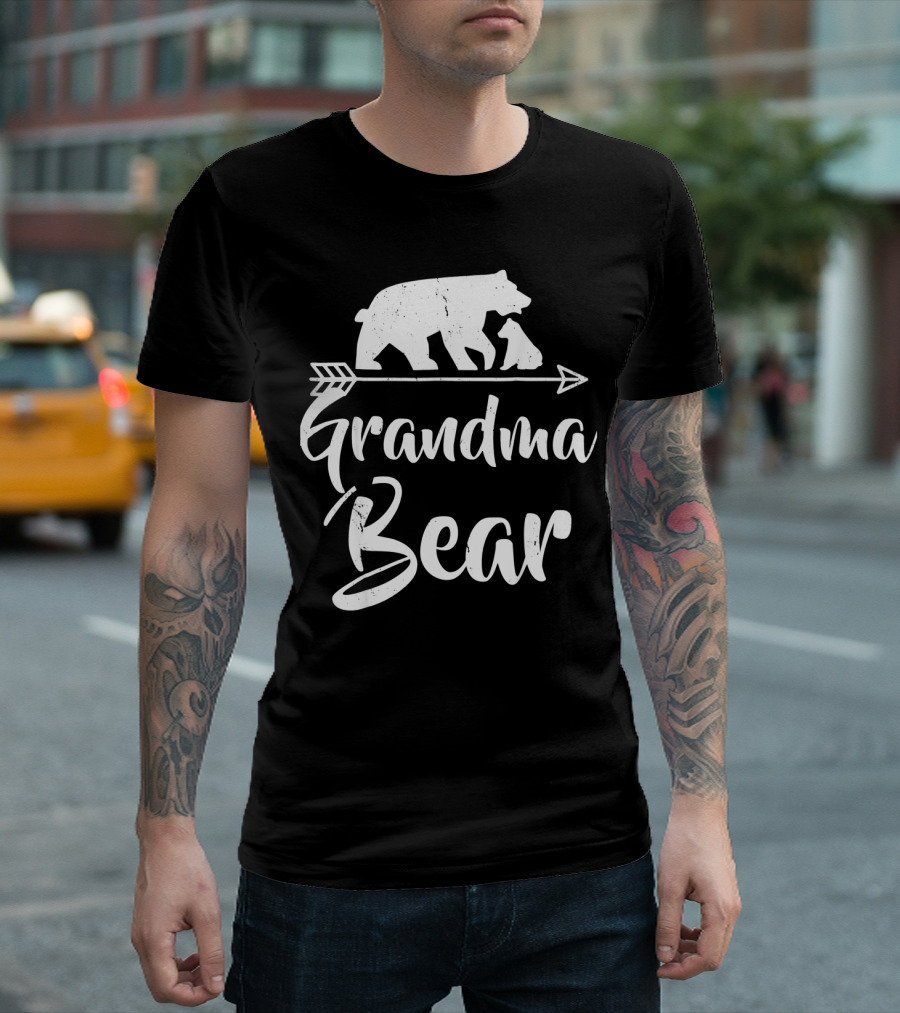 Grandma Bear With Bear And Arrow T-Shirt