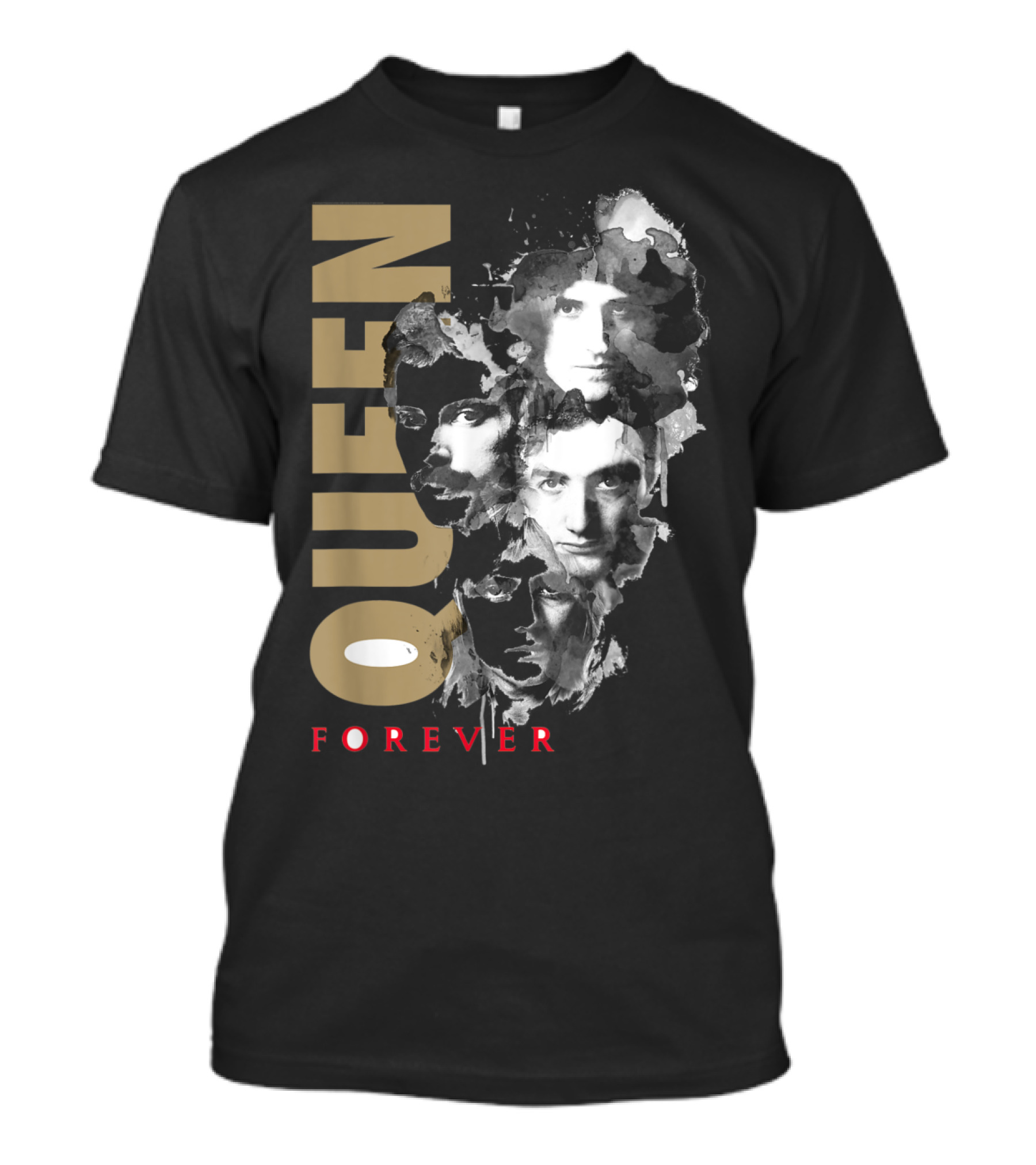 Queen Forever Faces Ink T-Shirt
