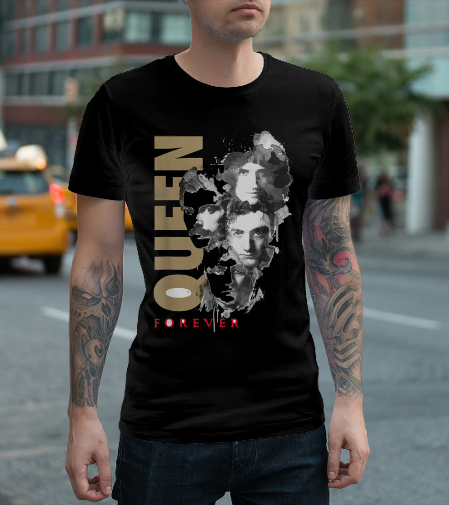 Queen Forever Faces Ink T-Shirt