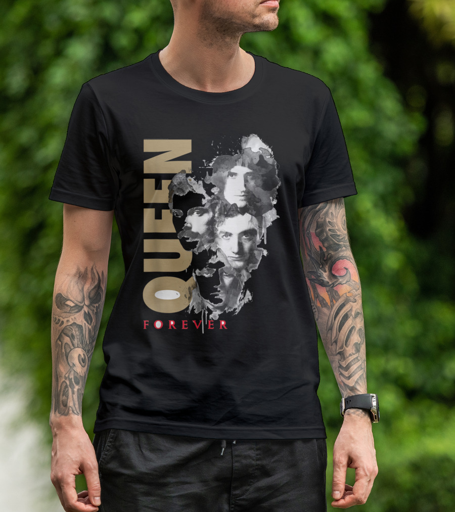 Queen Forever Faces Ink T-Shirt