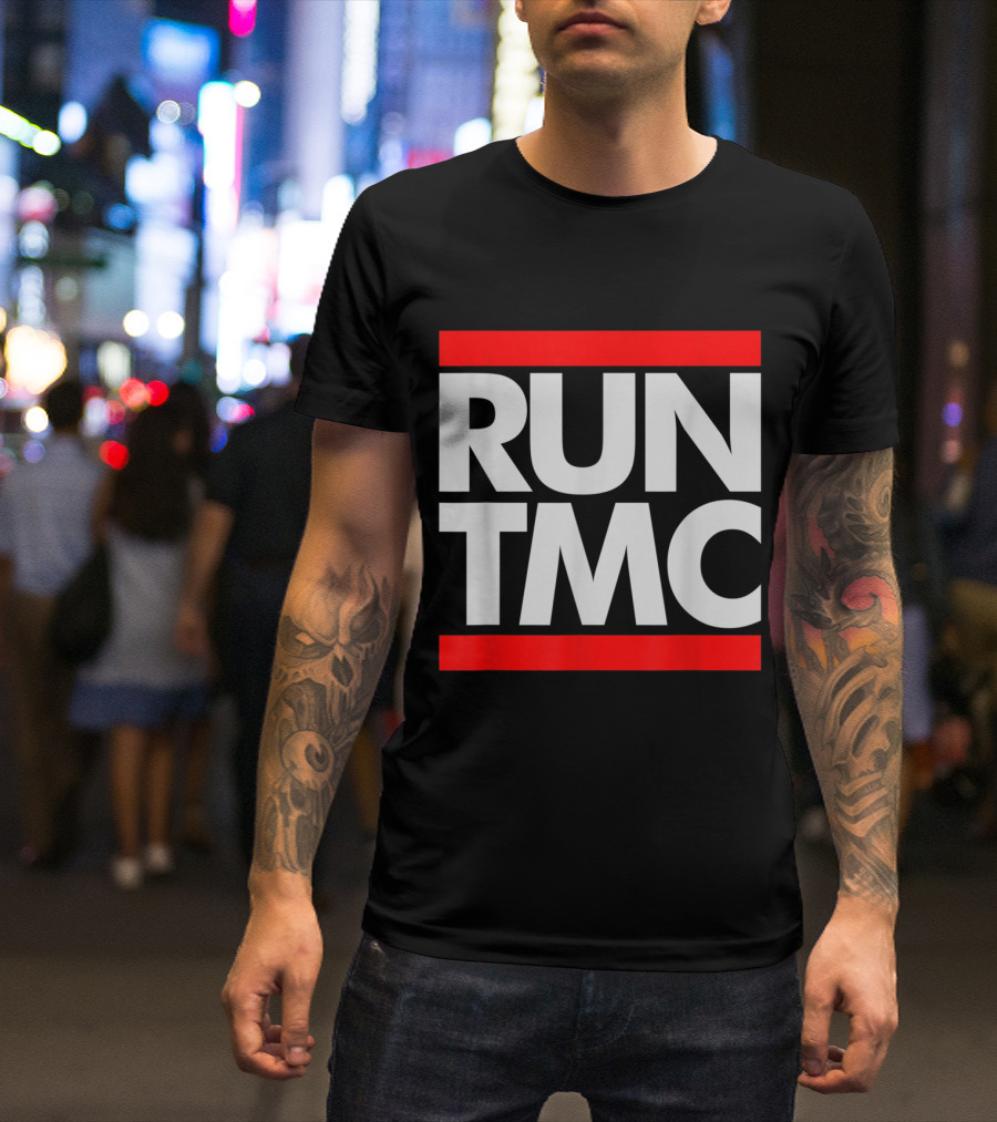 Run TMC Sports Basketball Fan Iconic T-Shirt