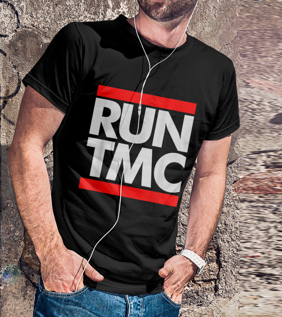 Run TMC Sports Basketball Fan Iconic T-Shirt
