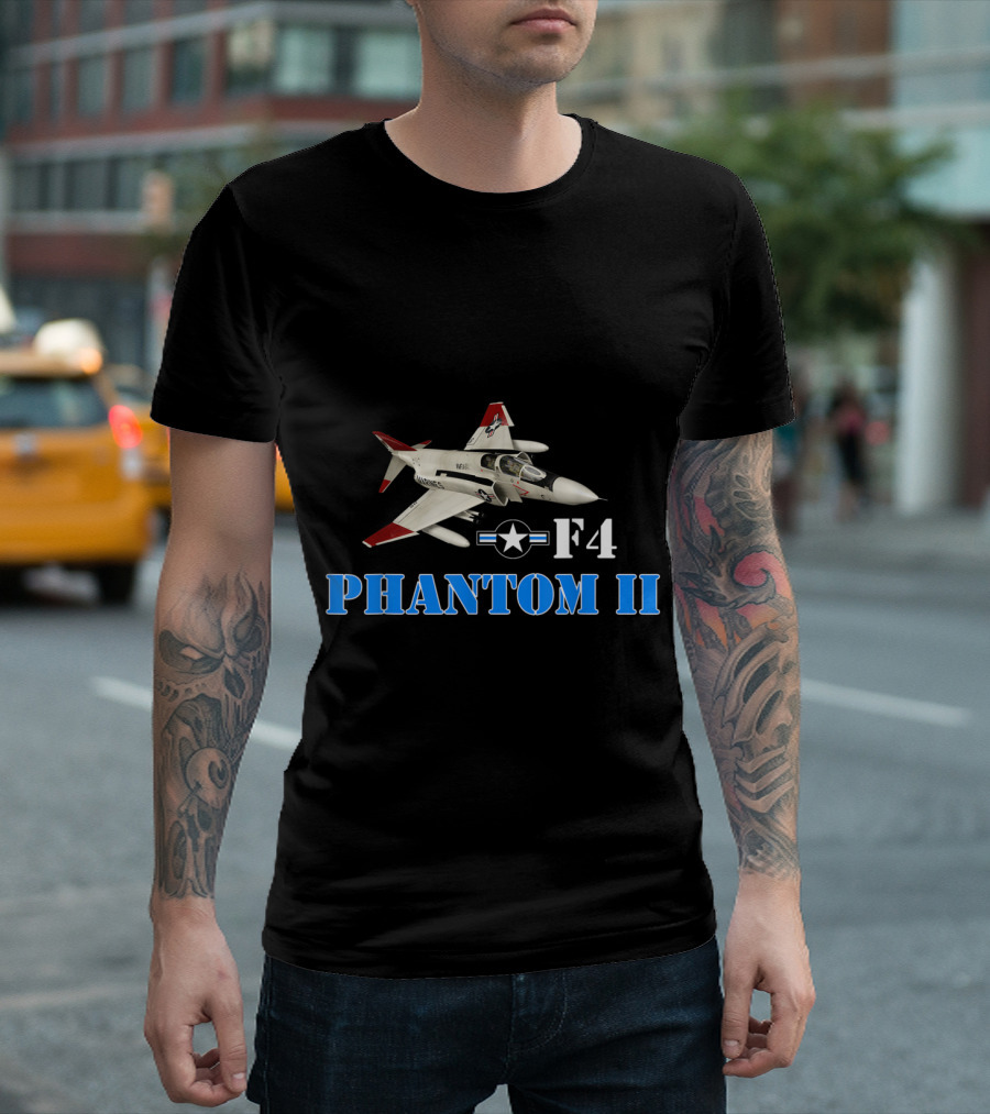 F4 Phantom II Air Force Fighter Jet T-Shirt