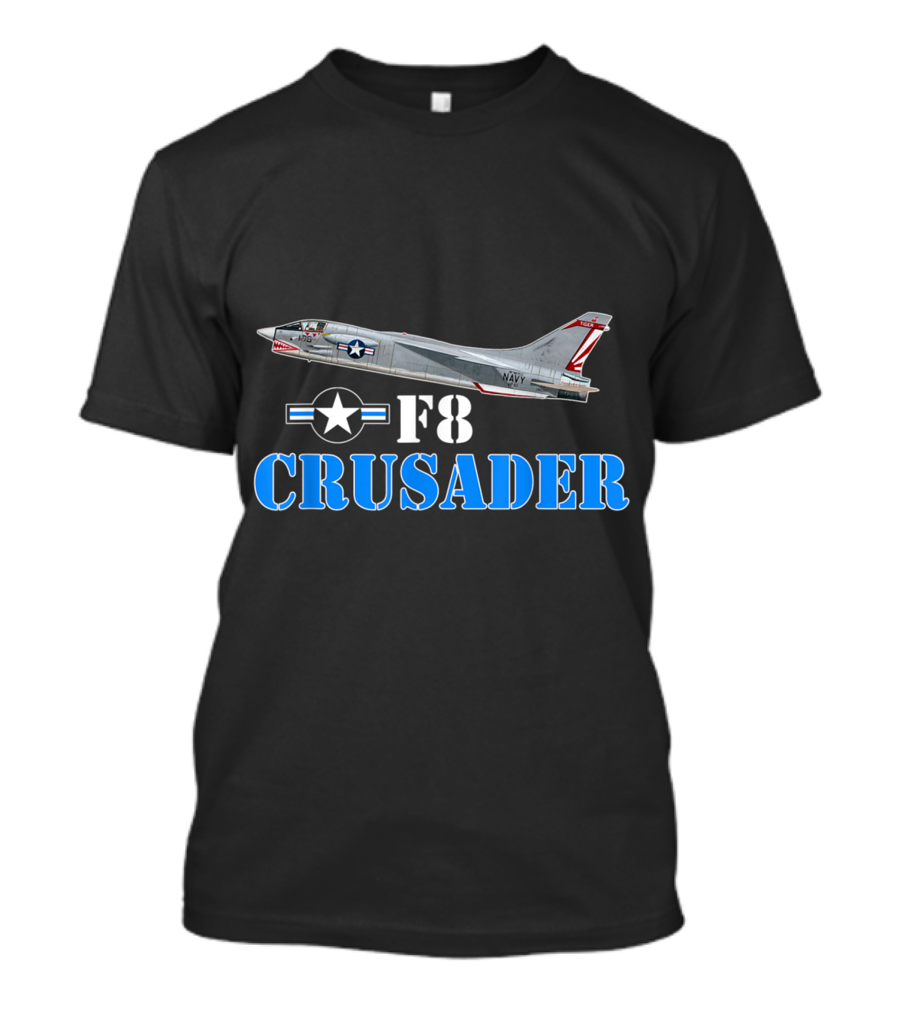 F8 Crusader Navy Fighter Jet Pride T-Shirt