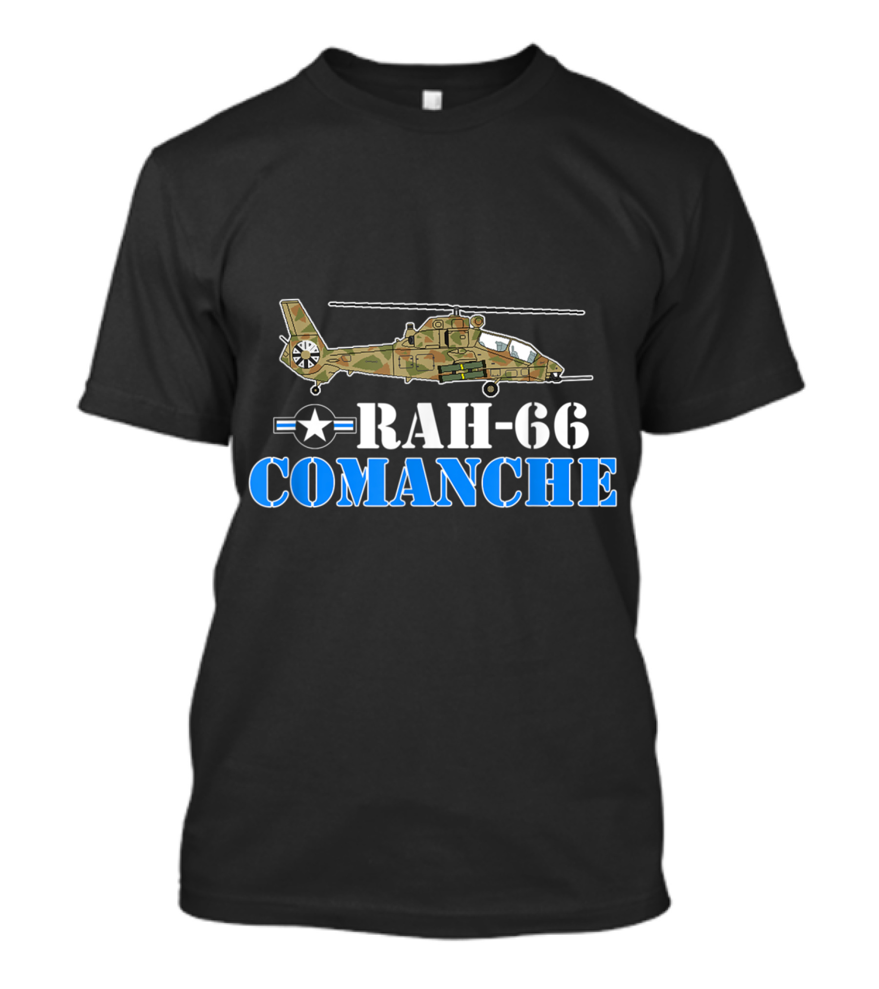 RAH-66 Comanche Proud Air Force Helicopter Airplane T-Shirt