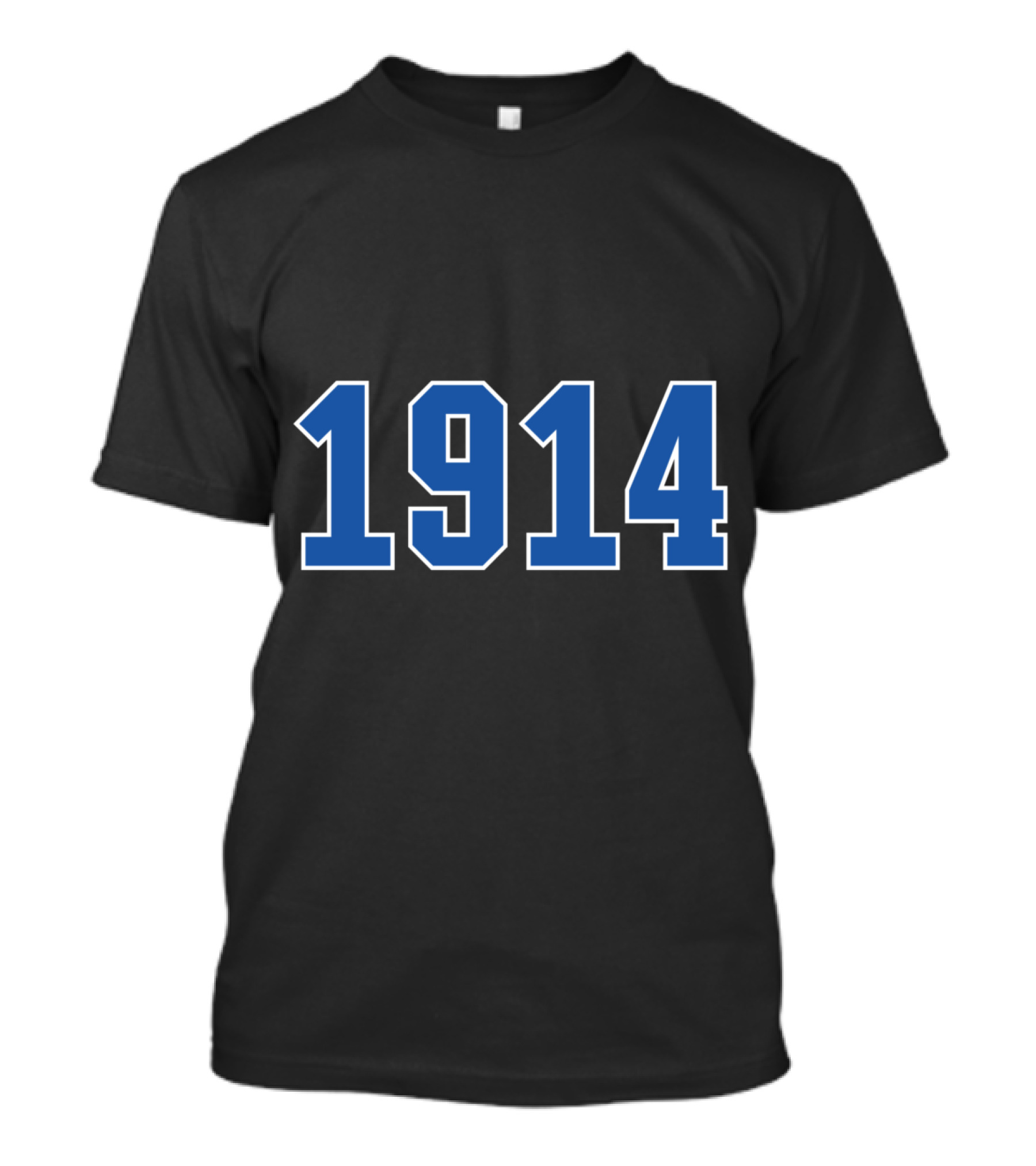 Blu Phi GOMAB 1914 Sigma Fraternity Founding Year T-Shirt
