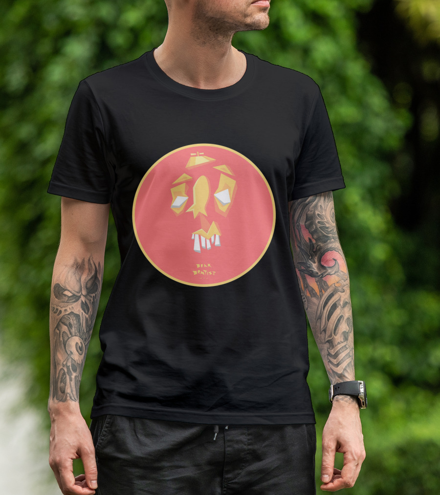 Dear Dentist Geometric Face T-Shirt
