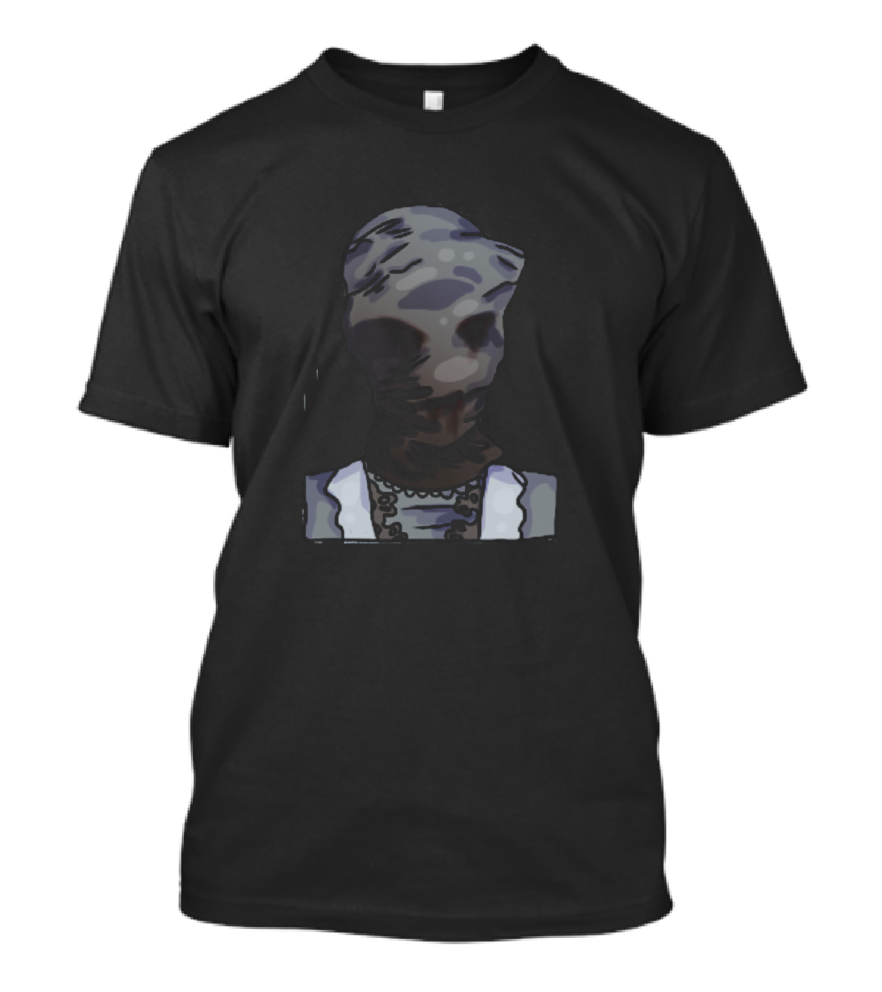 Dead By Daylight DBD Nurse Character Masked Wrapping T-Shirt