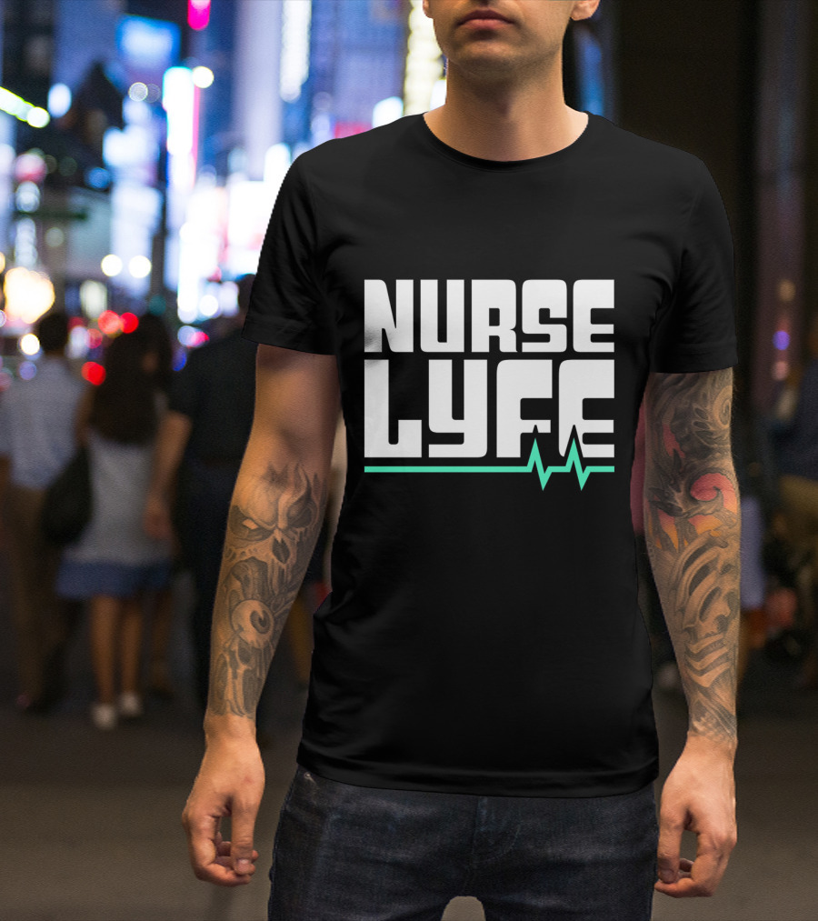 Nurse Lyfe Electrocardiogram T-Shirt