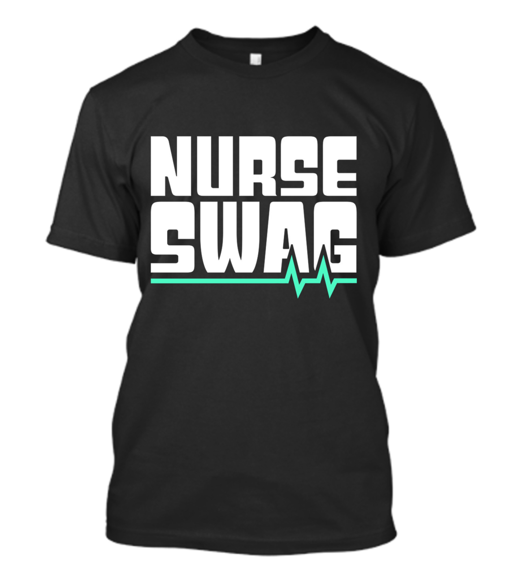 Nurse Swag EKG Pulse Line T-Shirt
