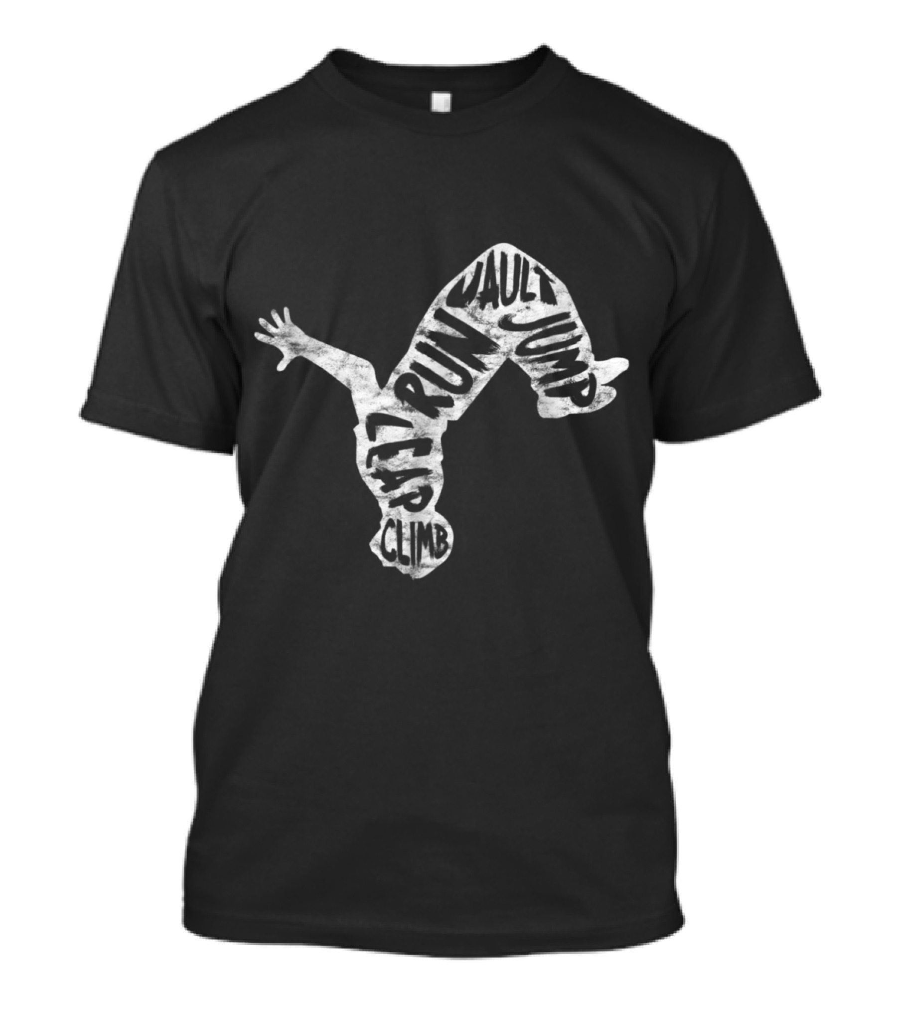 Parkour Run Vault Jump Flip Climb Backflip T-Shirt