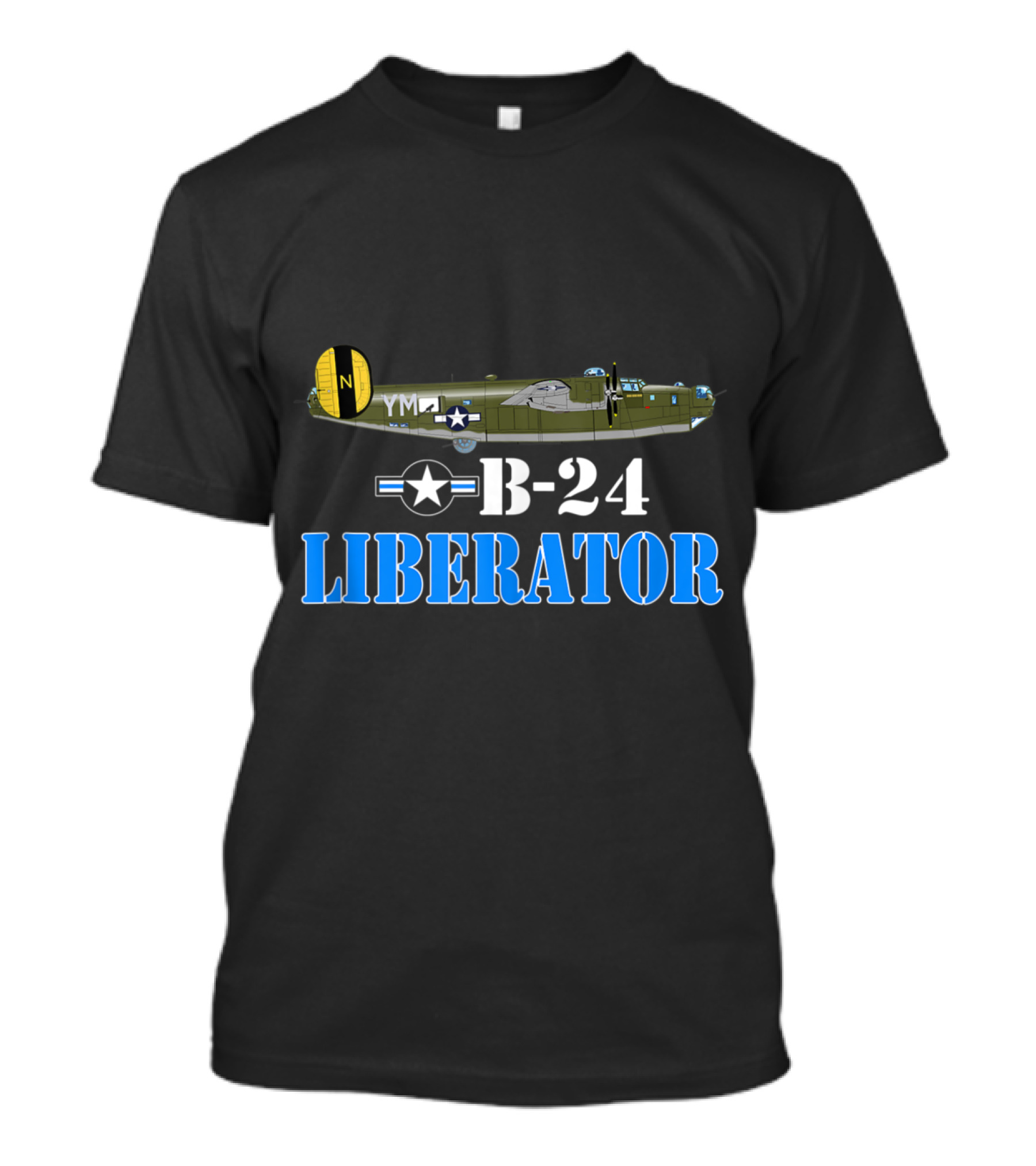 B-24 Liberator Air Force Bomber Airplane T-Shirt