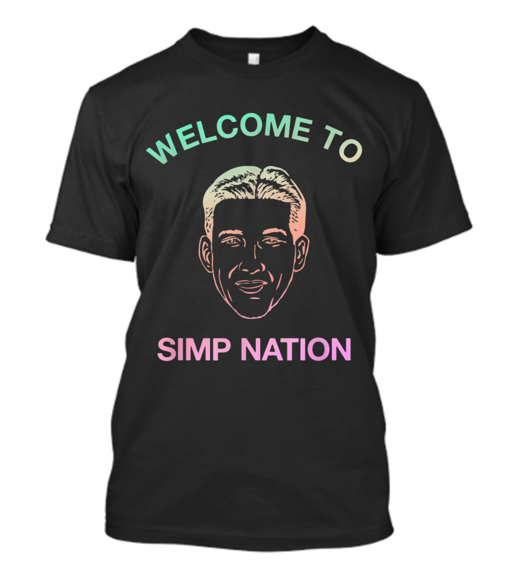 Welcome To Simp Nation Funny Eboy And Fboy Iconic T-Shirt