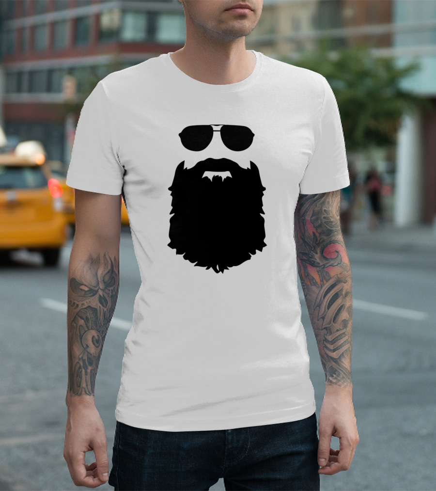 Beard and Sunglasses T-Shirt