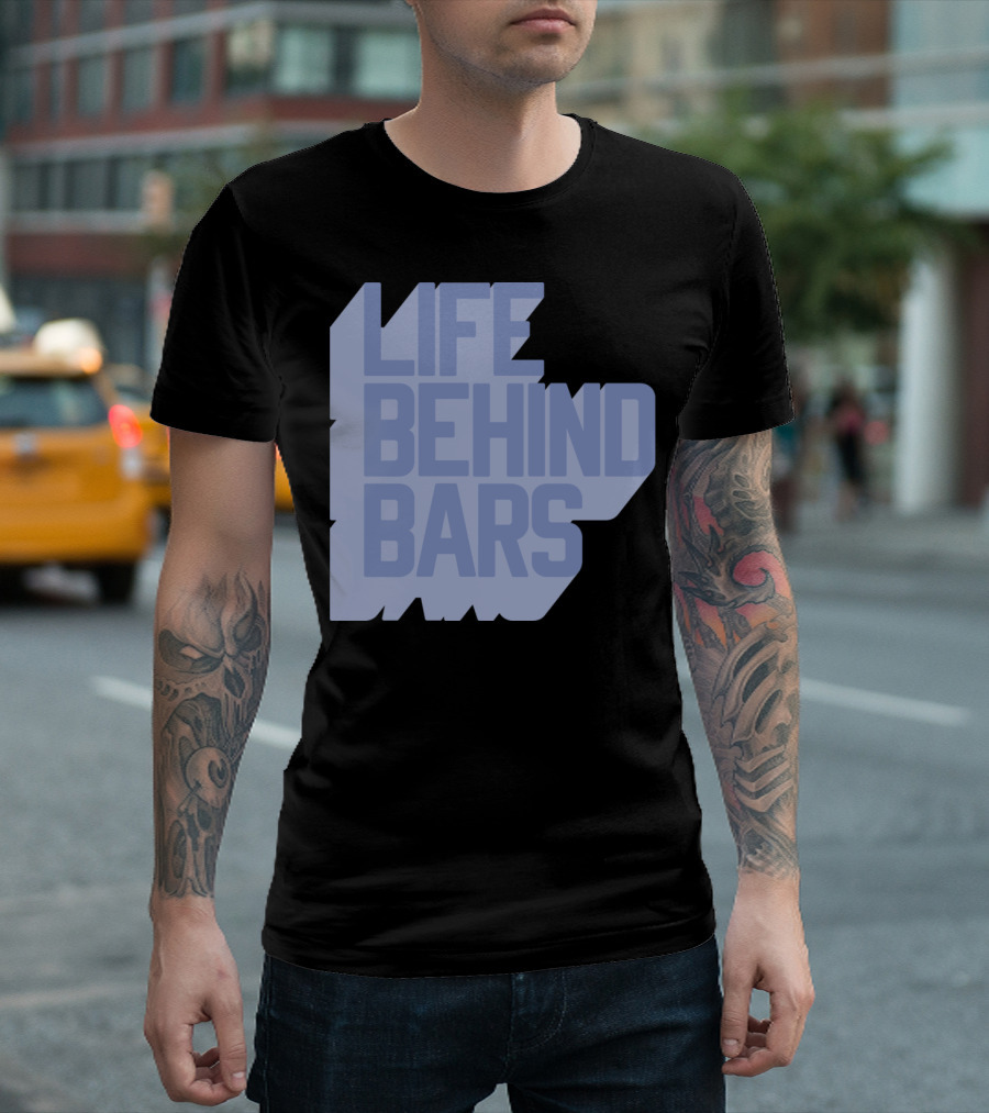 Life Behind Bars Bicycle Handlebar Lifestyle T-Shirt