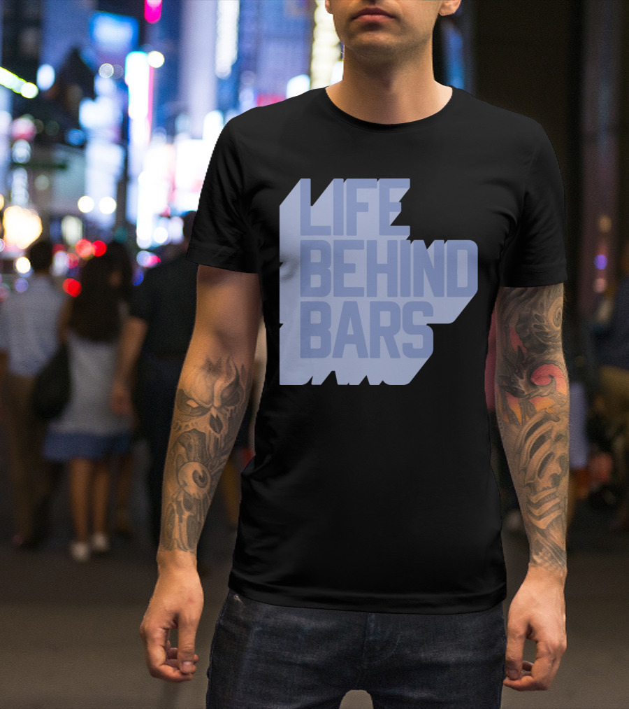 Life Behind Bars Bicycle Handlebar Lifestyle T-Shirt