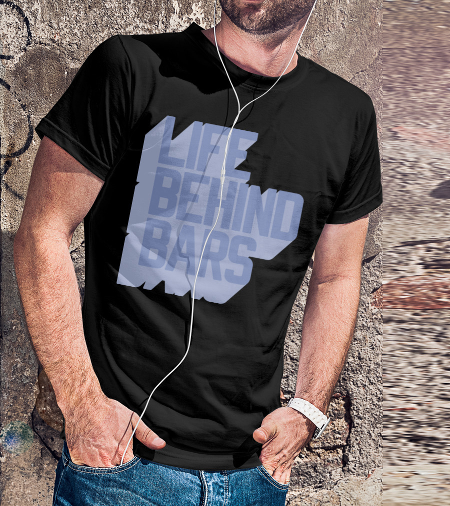 Life Behind Bars Bicycle Handlebar Lifestyle T-Shirt