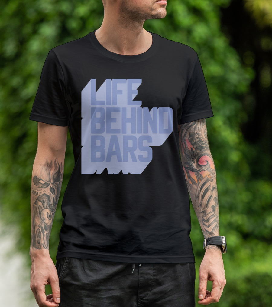 Life Behind Bars Bicycle Handlebar Lifestyle T-Shirt