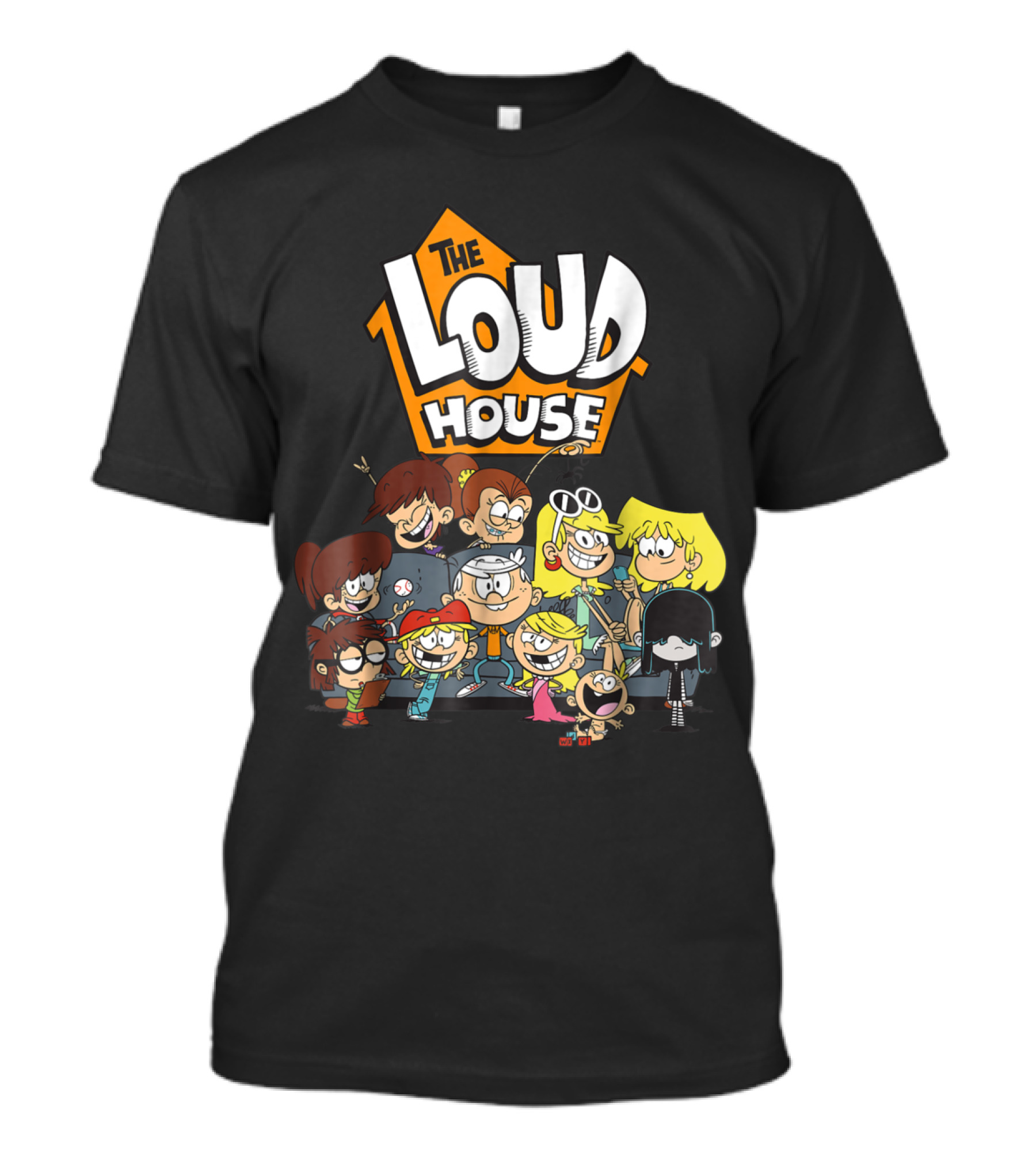 The Loud House Nickelodeon Character Group T-Shirt