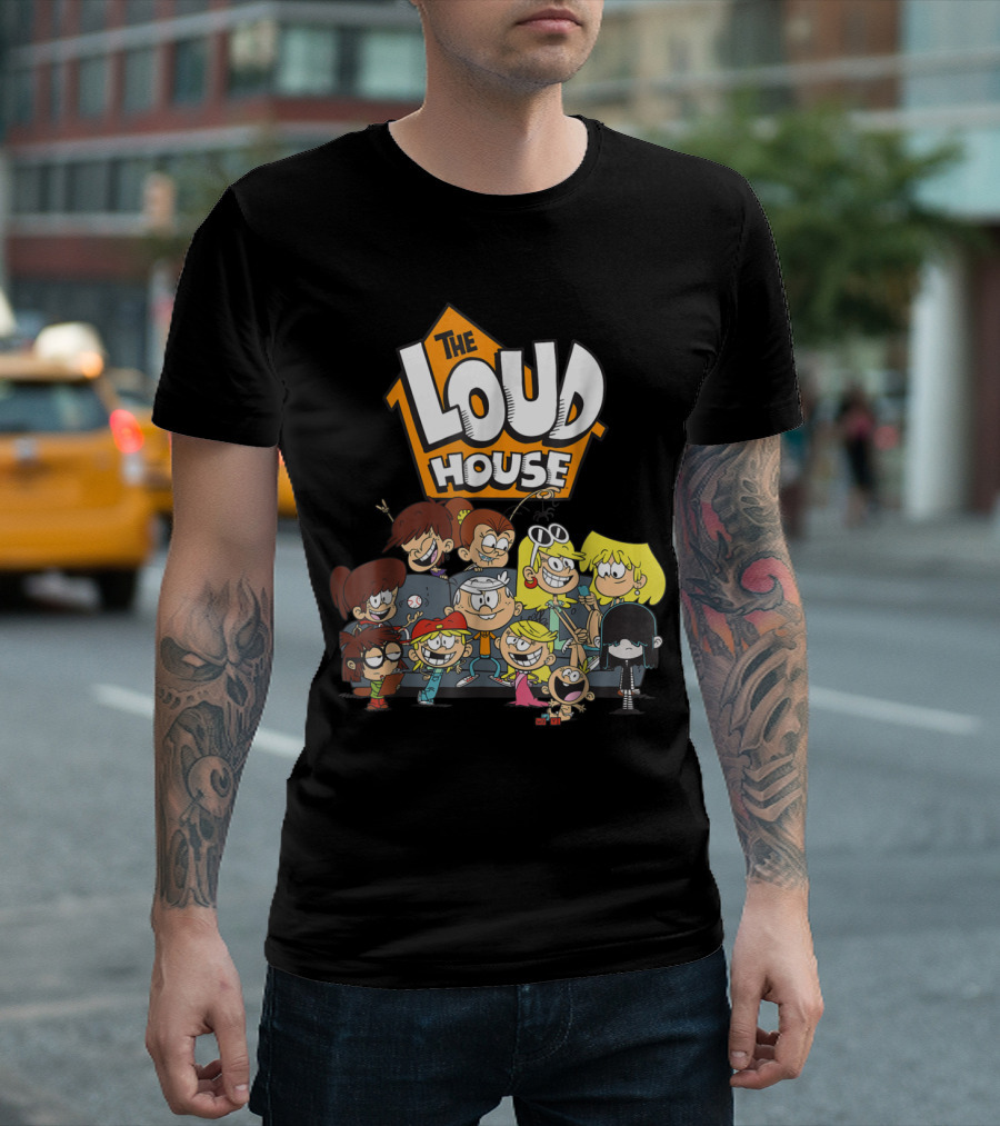 The Loud House Nickelodeon Character Group T-Shirt