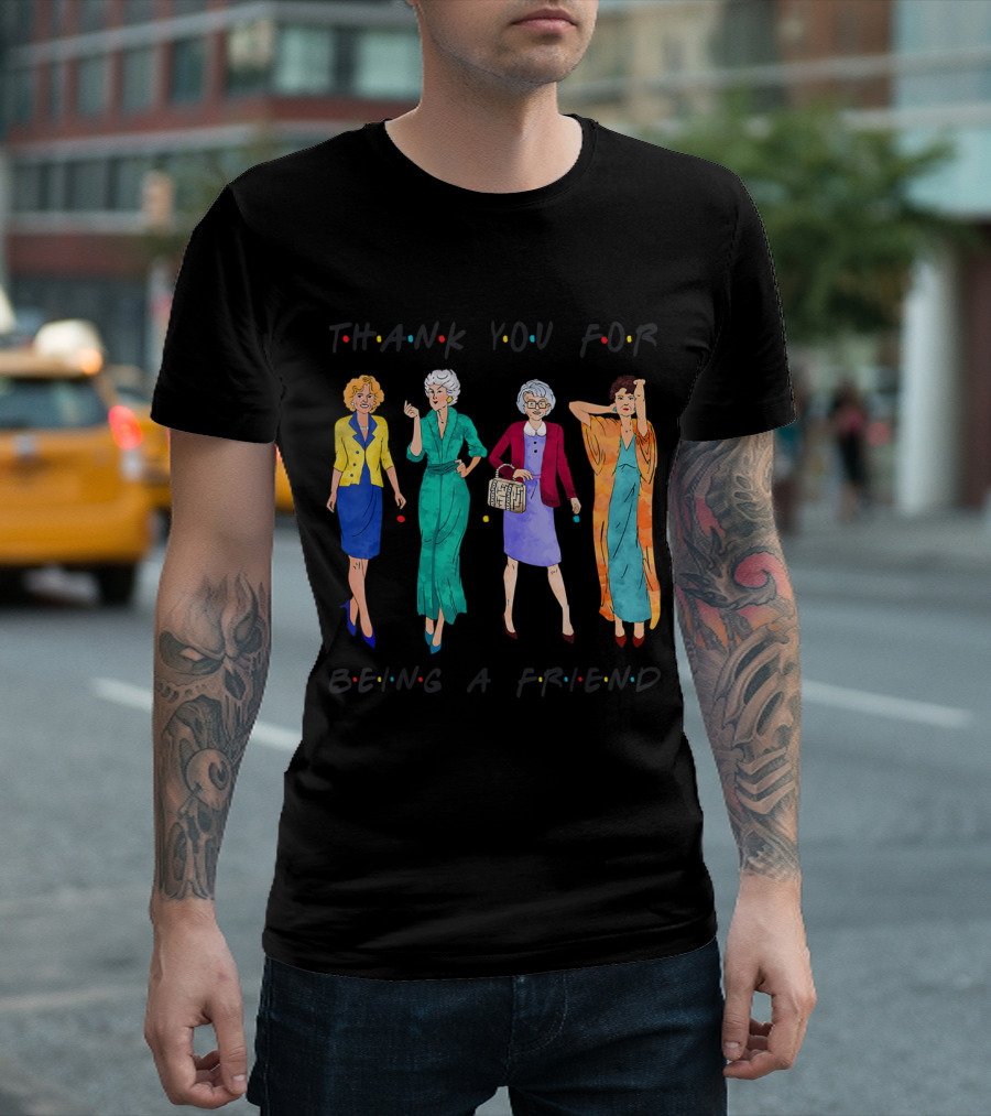 Thank You For Being A Friend Iconic Ladies T-Shirt